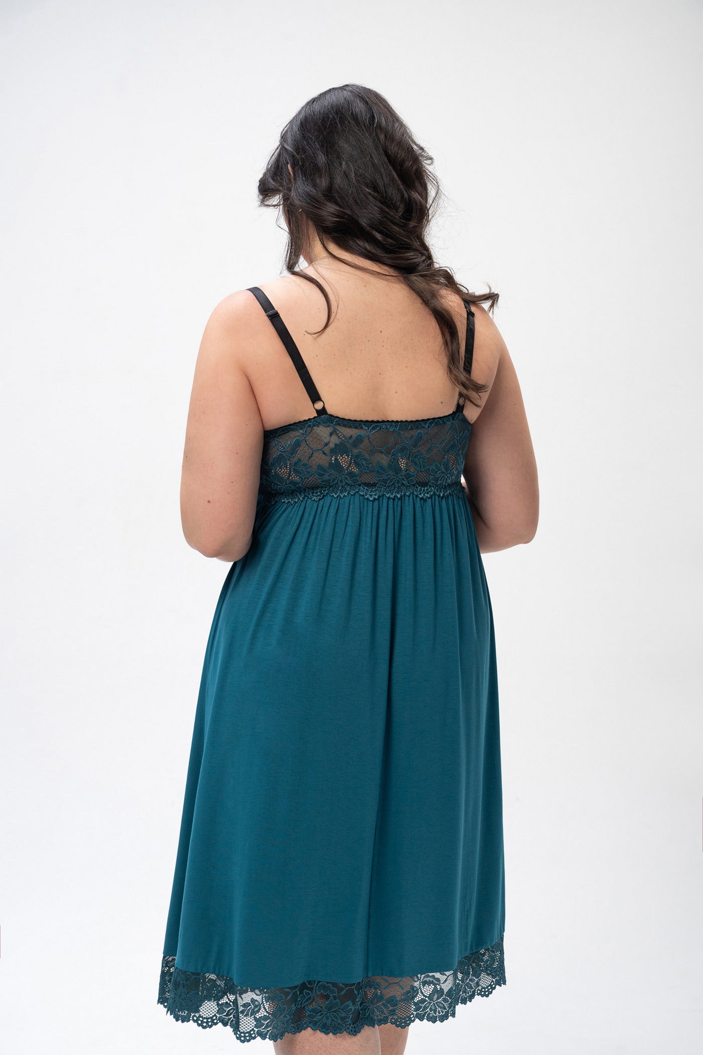 Ночная сорочка из вискозы 2435 turquoise