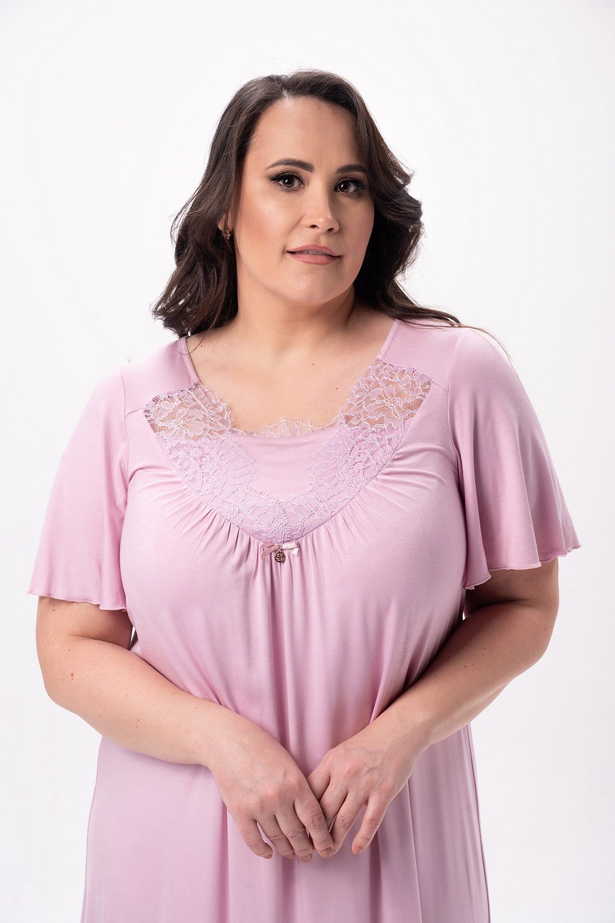 Ночная сорочка из вискозы 2626 light lila