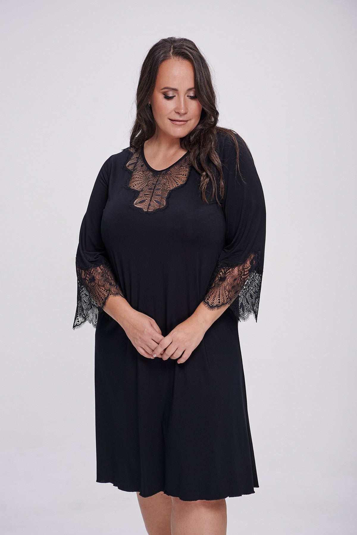 Рубашка з віскози 2709 black