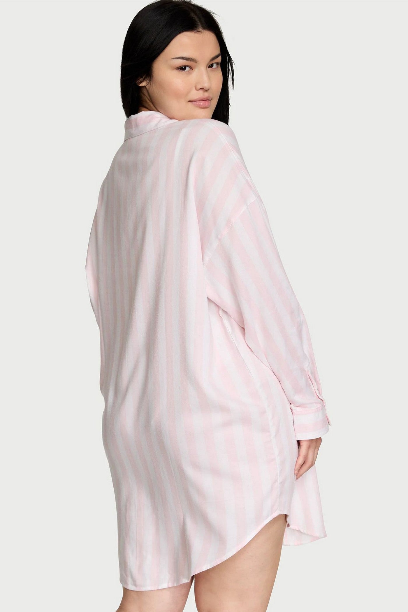 Домашняя рубашка 150547881 white/rose