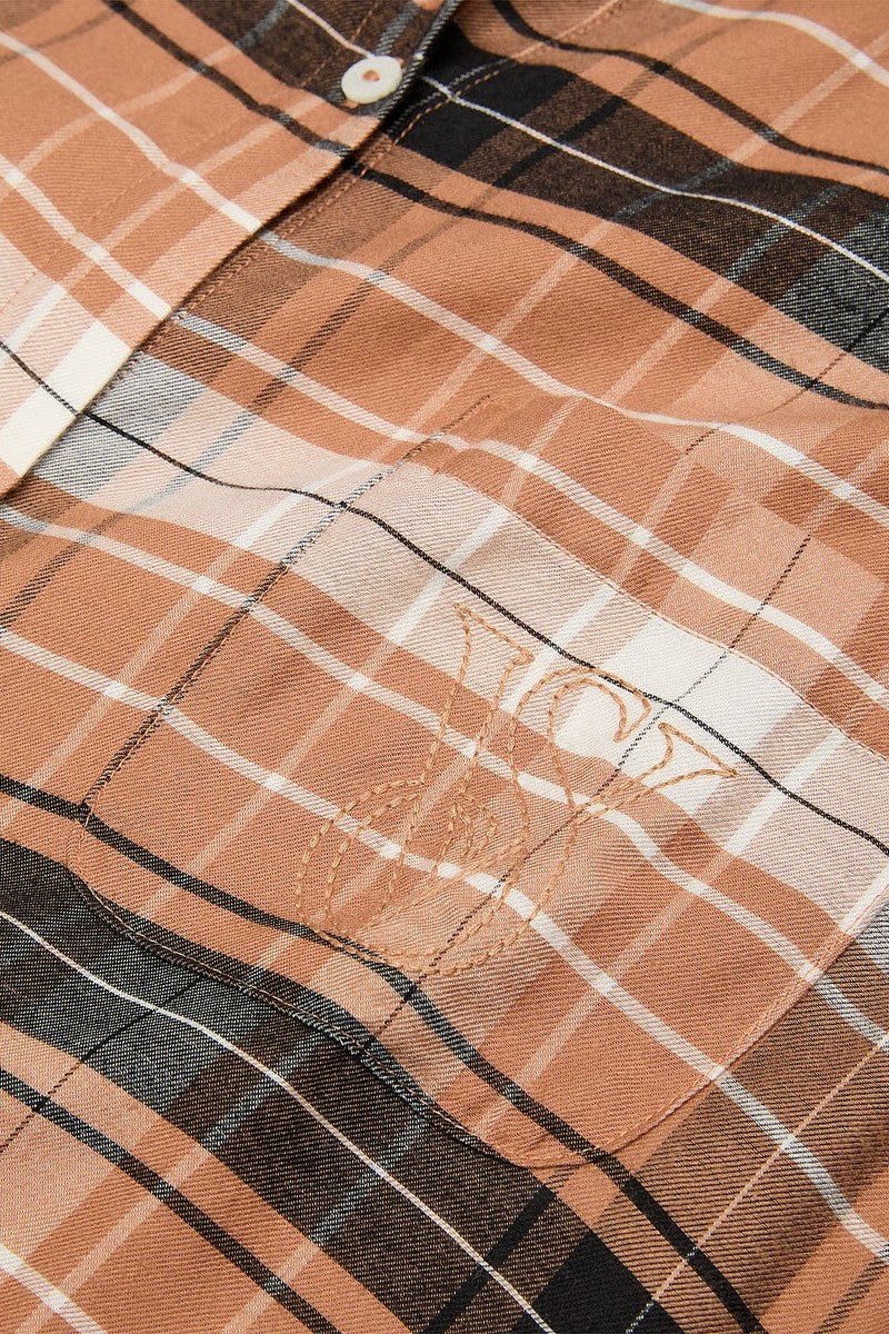 Домашняя рубашка 856781948 brown