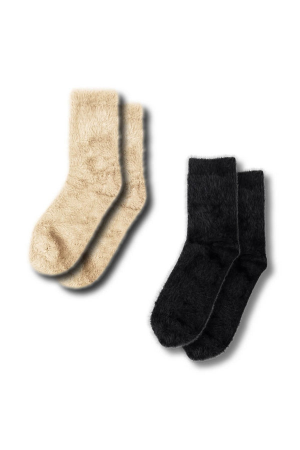 Набір шкарпеток Art fur 1179 (2 пари) beige/black