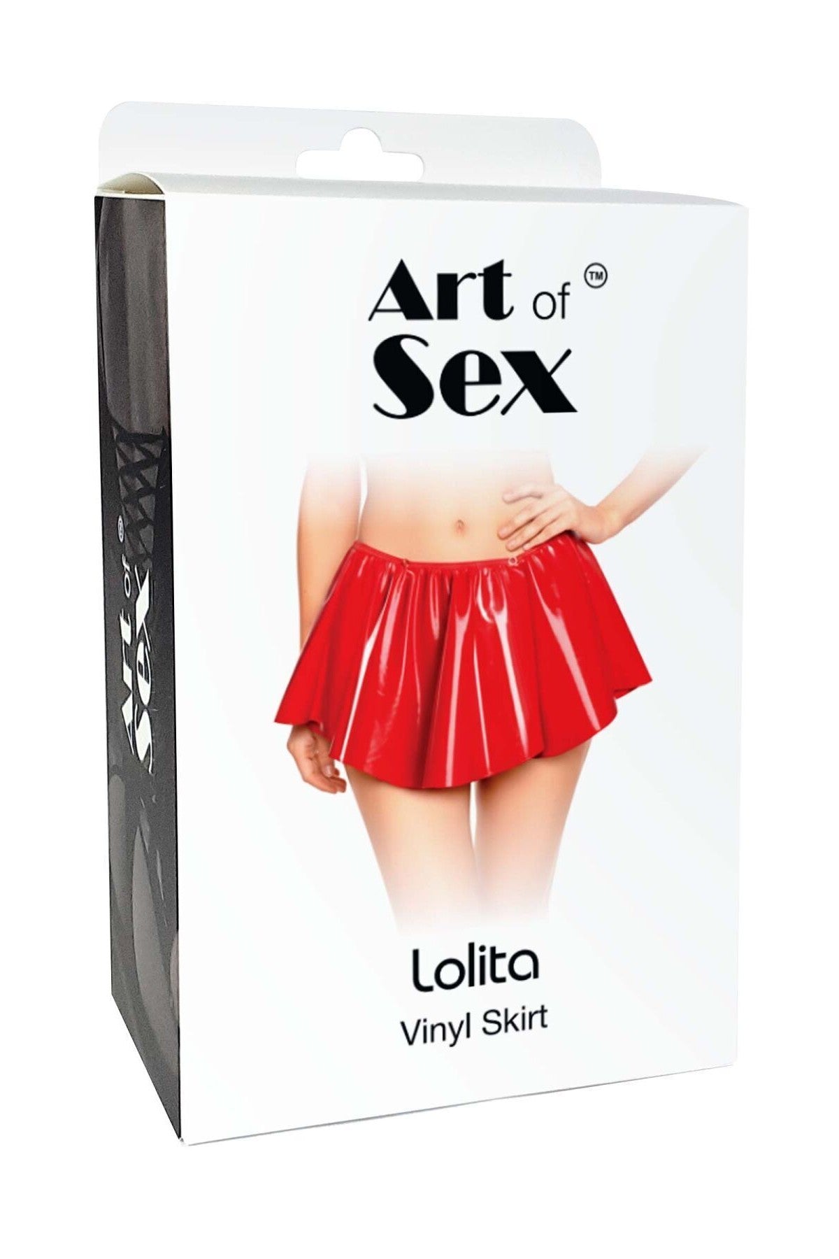 Лакована спідниця міні Lolita red Art of Sex коробка