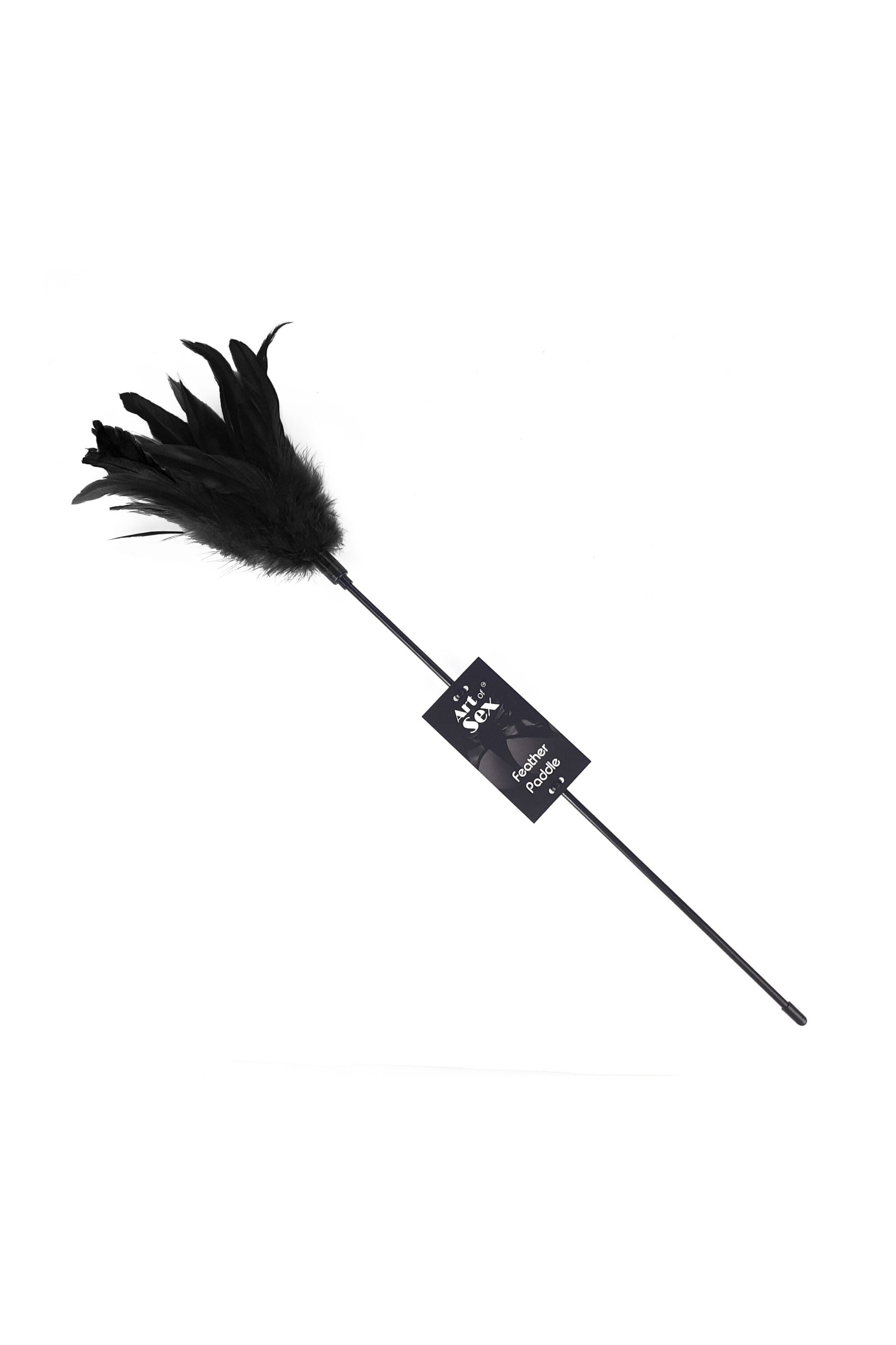 Стек с пером петуха Feather Paddle black