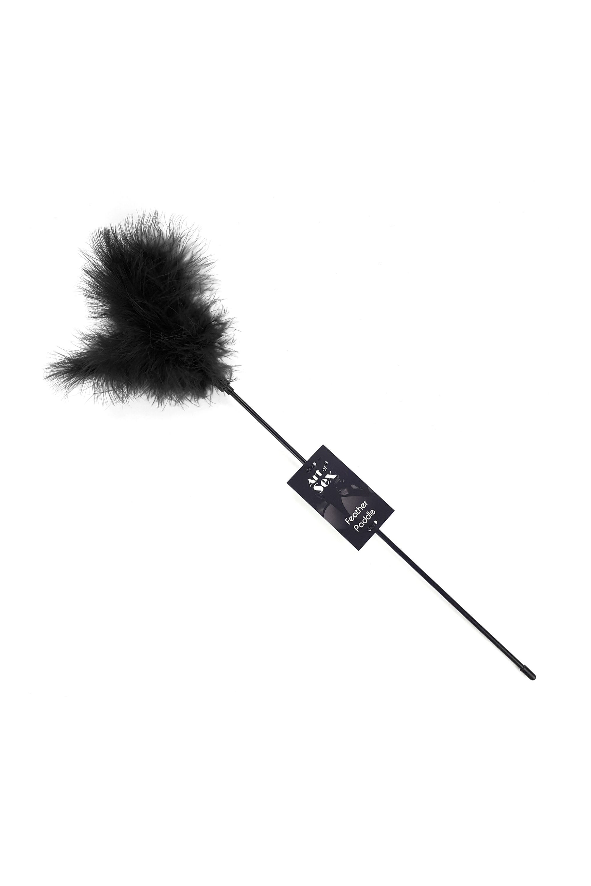 Стек с пером индюка Feather Paddle black