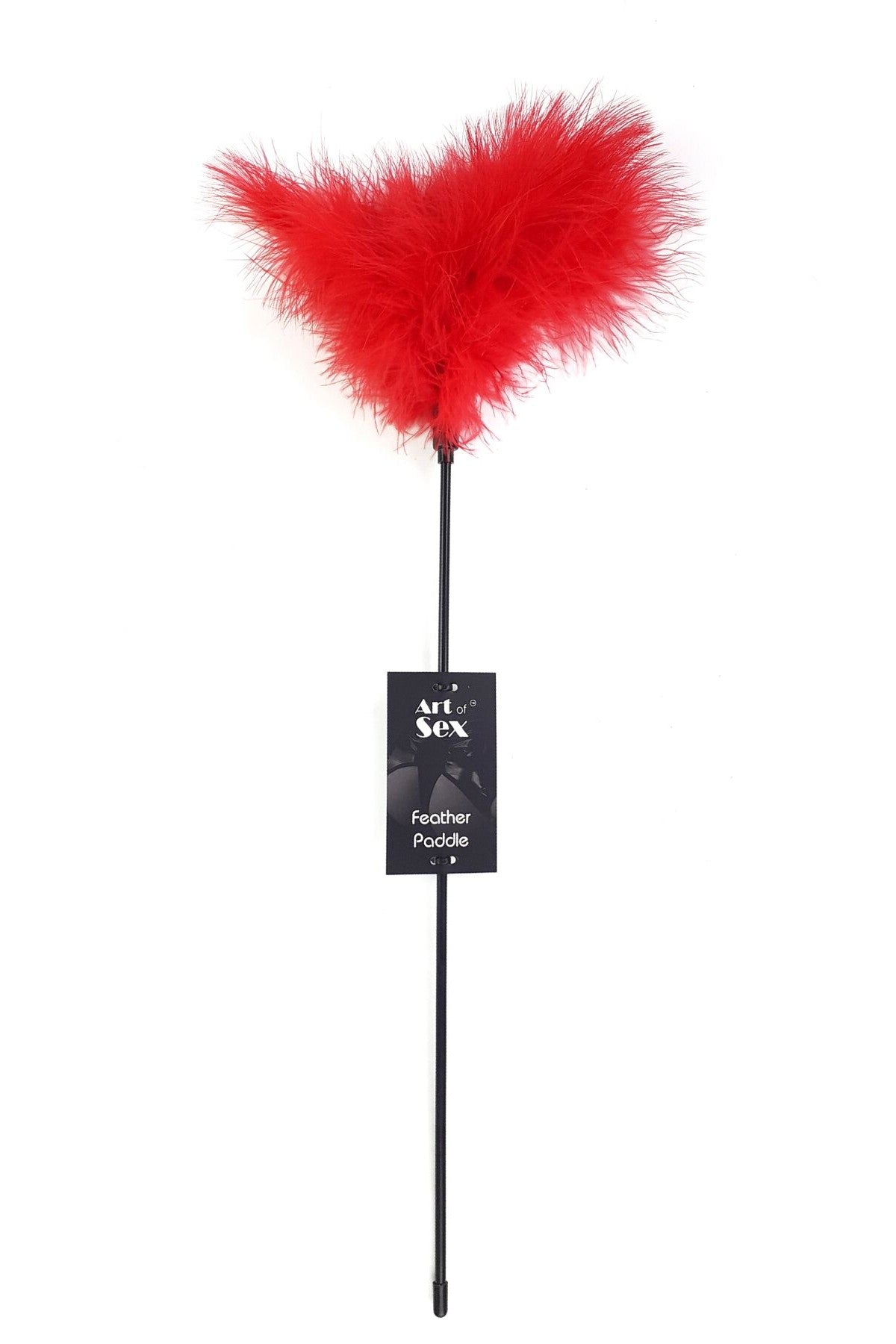 Стек с пером индюка Feather Paddle red