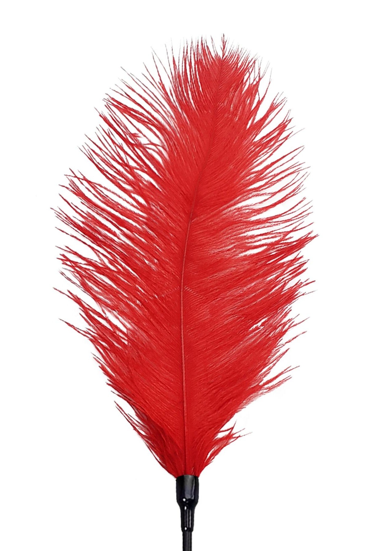 Стек с пером Feather Tickler red