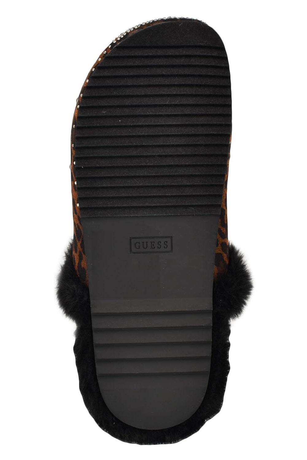Домашні капці зі стразами 146535208 leopard Guess підошва