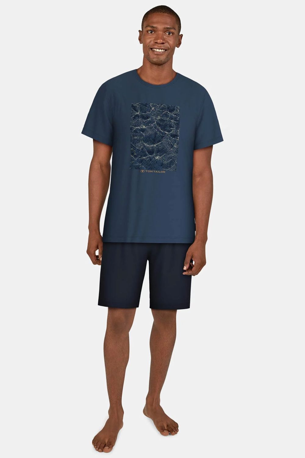 Мужская хлопковая пижама 71383 Night 620