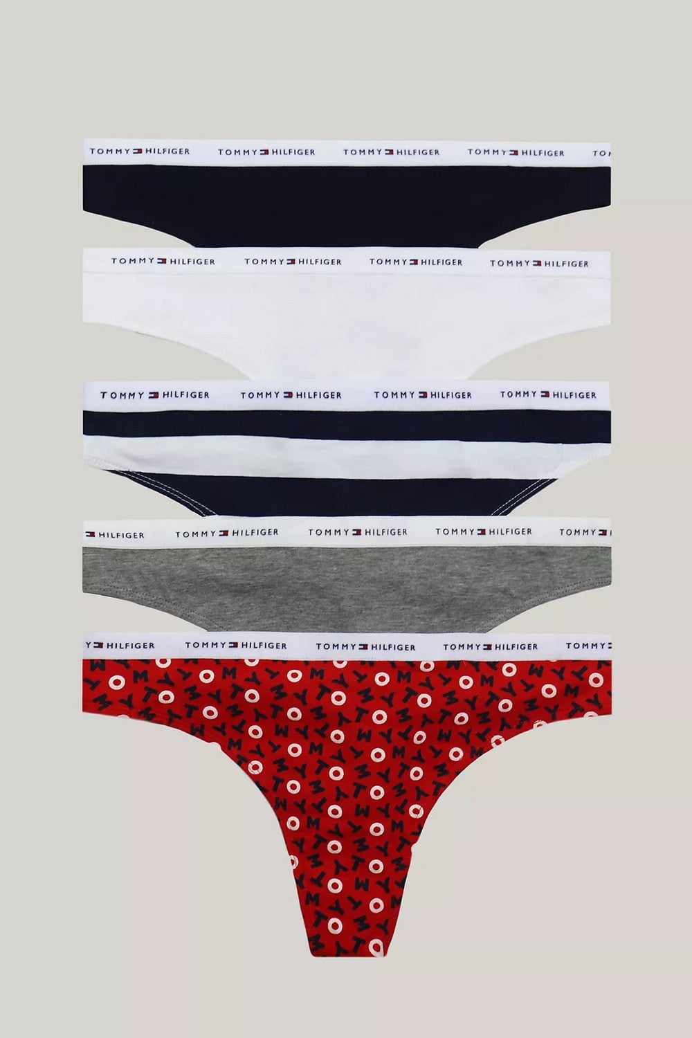 Хлопковые трусики стринги 24777775 (5 шт.) multi