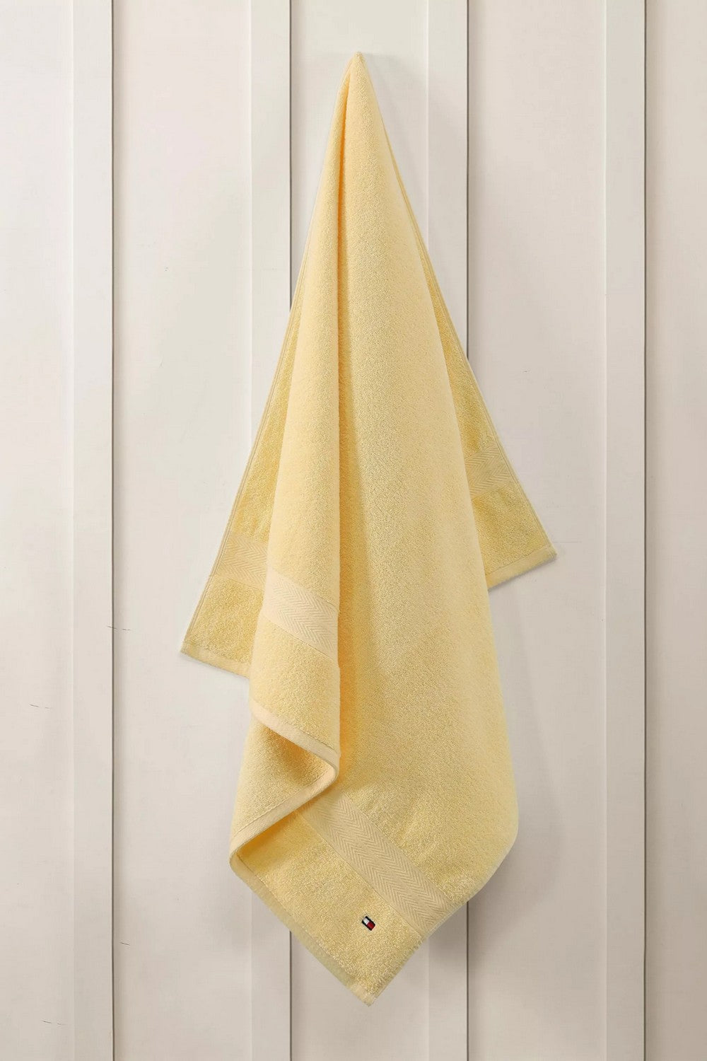Банное хлопковое полотенце 363730442 yellow