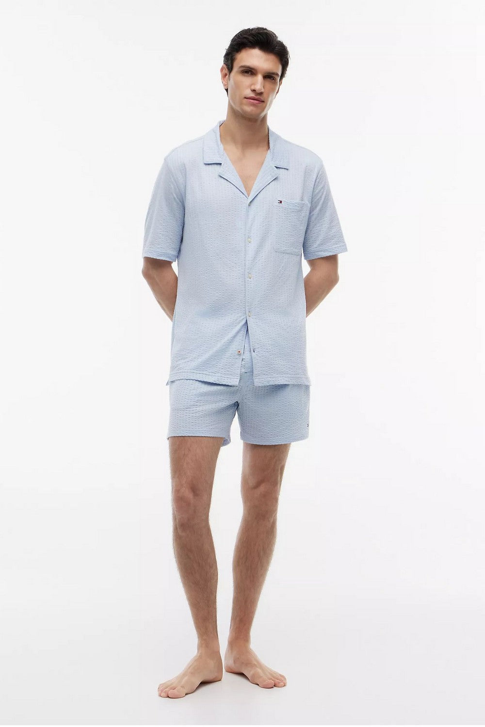 Чоловіча піжама з шортами 41636786 blue Tommy Hilfiger