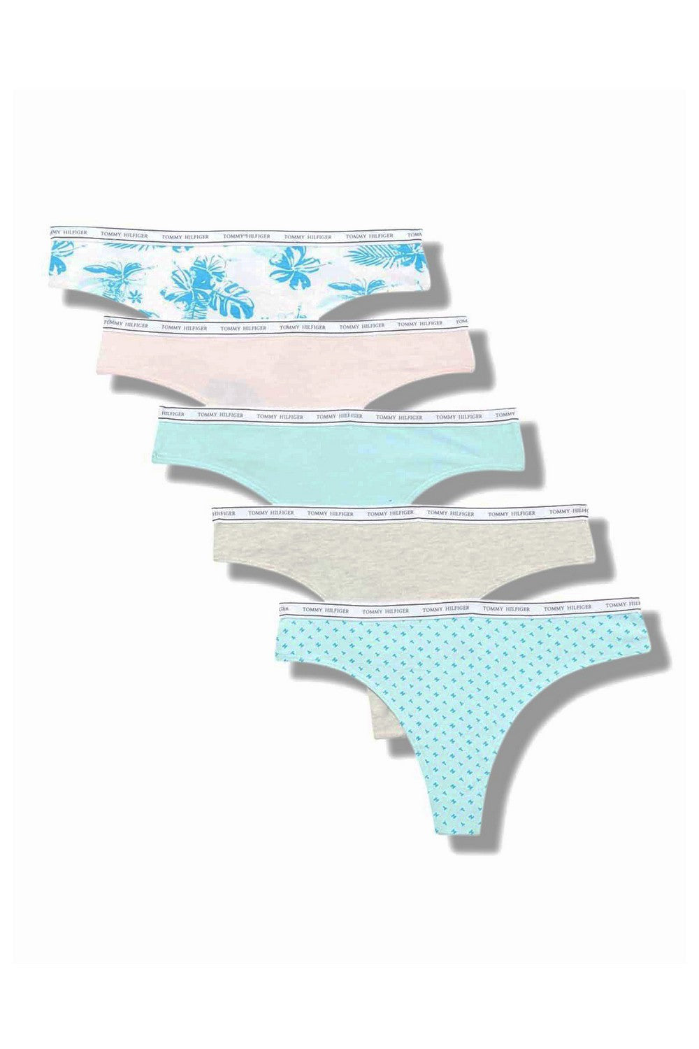 Хлопковые трусики стринги 416445944 (5 шт.) multi