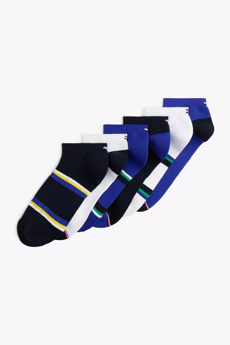 Чоловічі низькі шкарпетки 542264145 (6 пар) multi Tommy Hilfiger