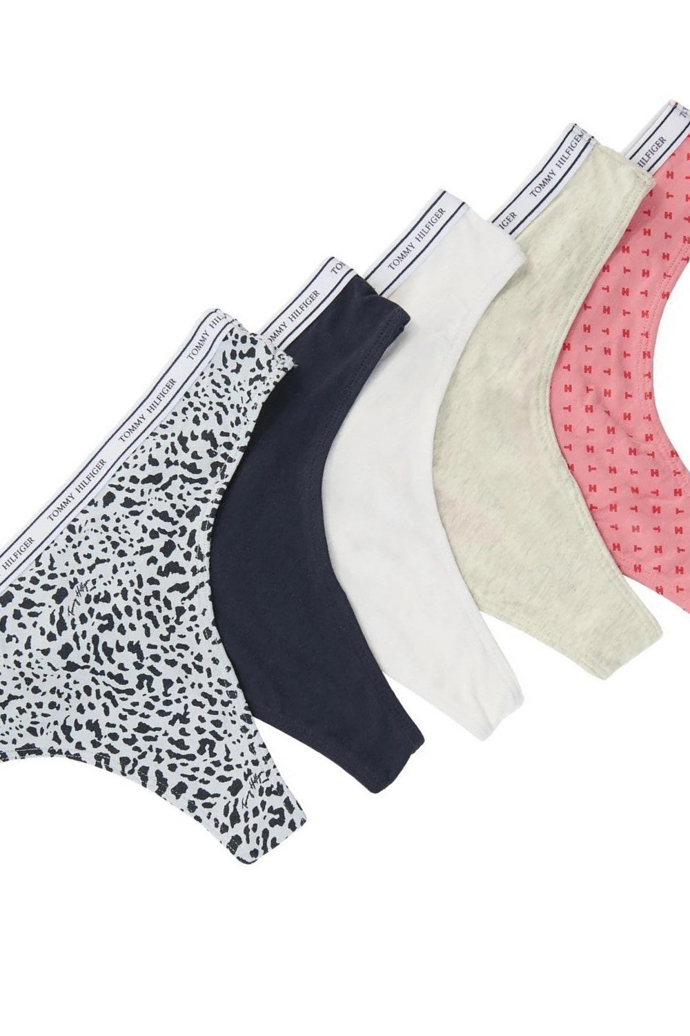 Хлопковые трусики стринг 584149784 (5 шт.) multi