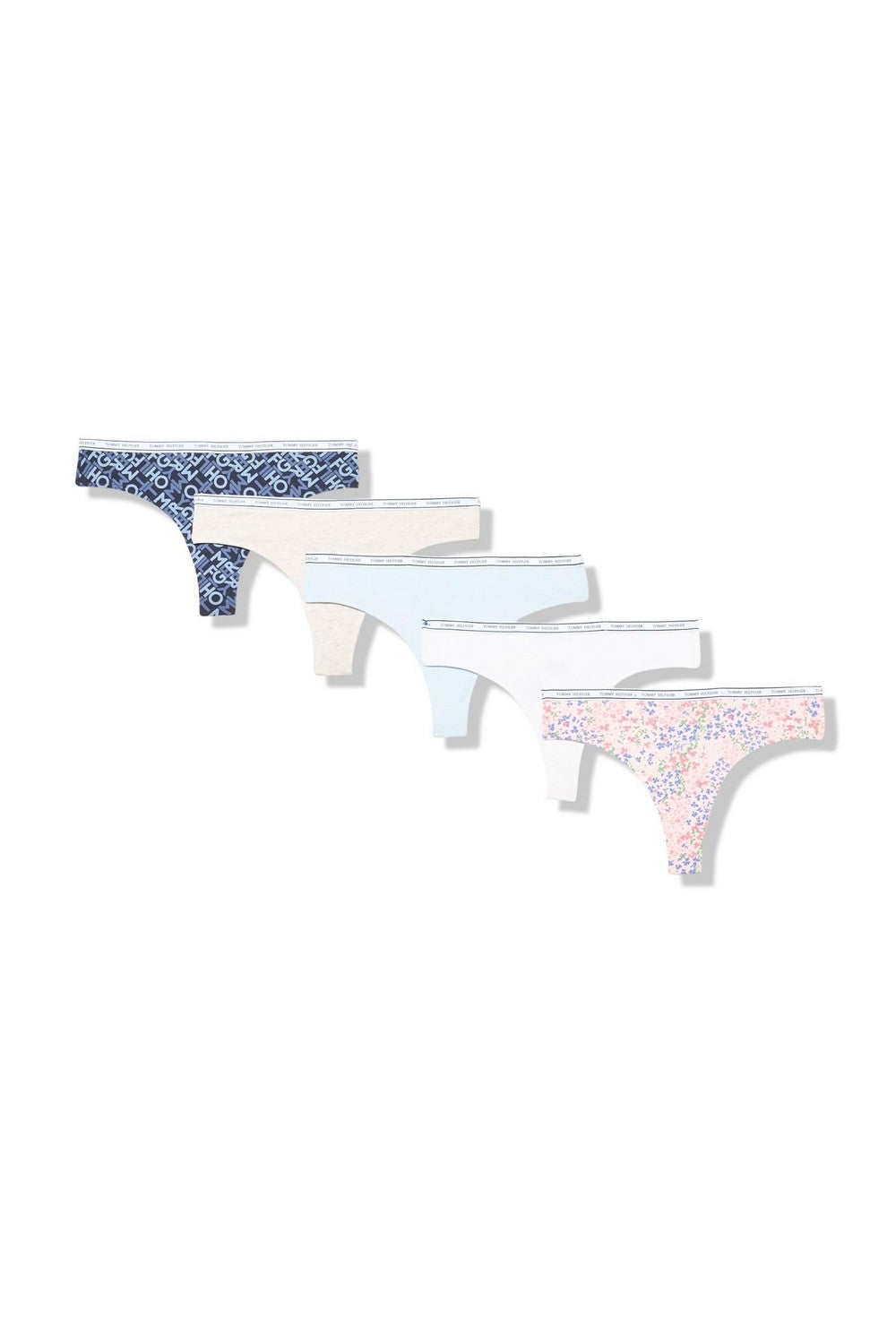 Хлопковые трусики стринги 628165328 (5 шт.) multi