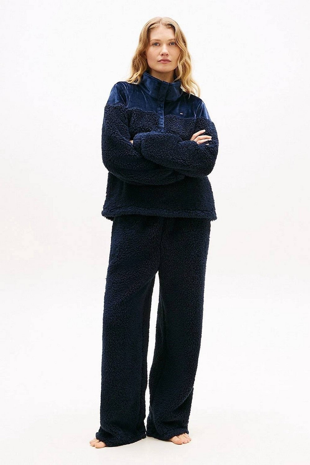 Піжама з екомеха 816002193 blue Tommy Hilfiger