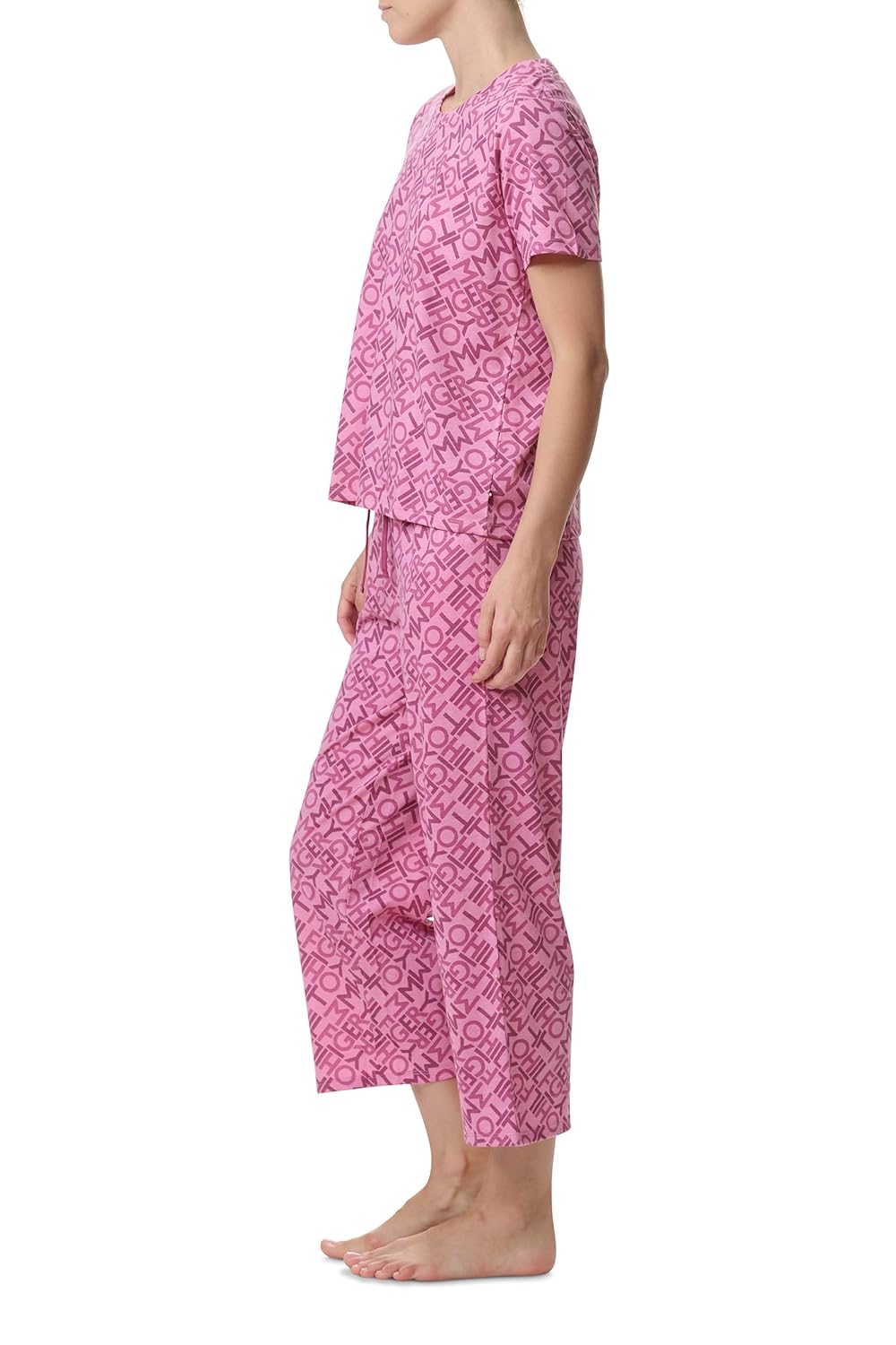 Хлопковая пижама с логотипом 993332619 rose