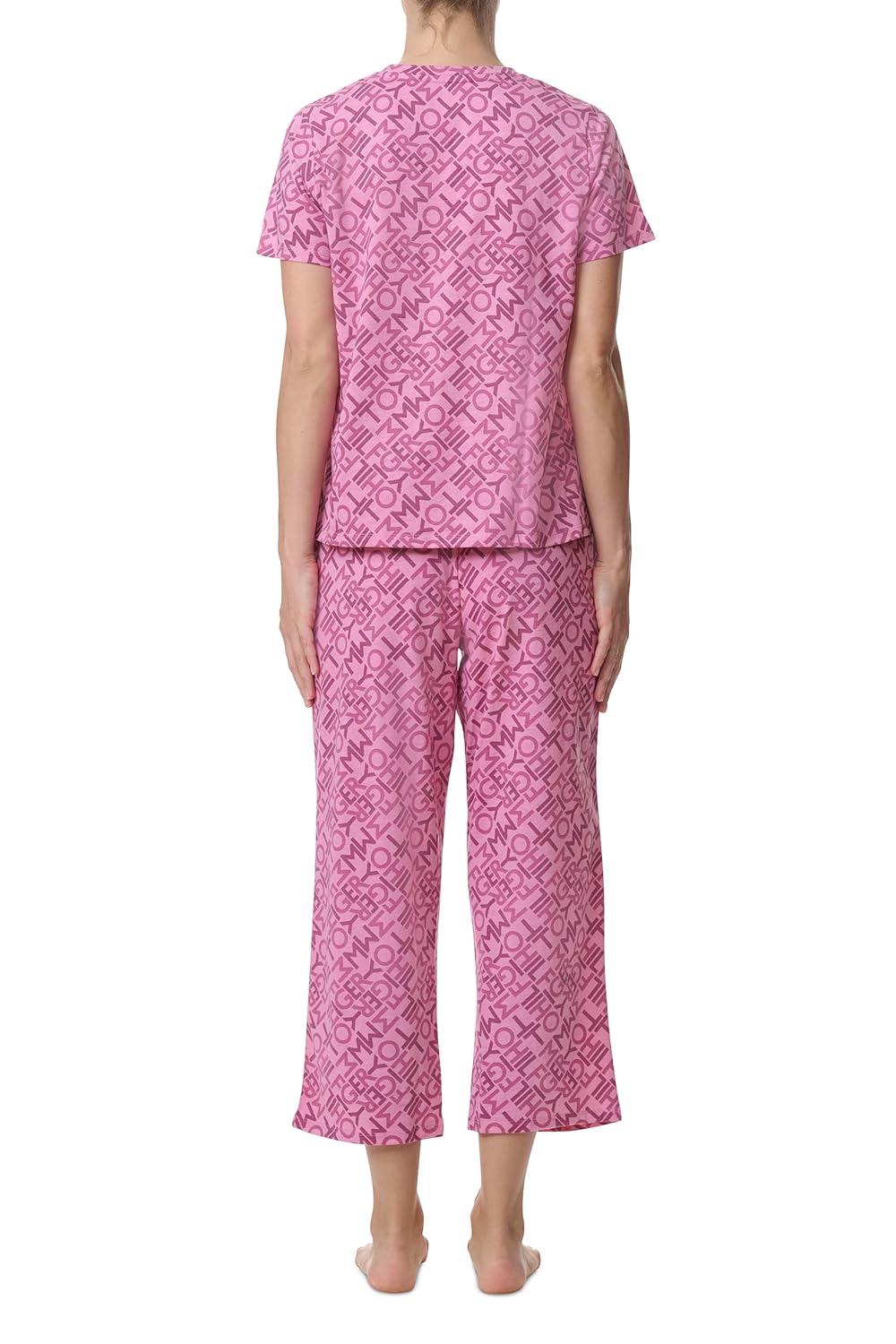 Хлопковая пижама с логотипом 993332619 rose