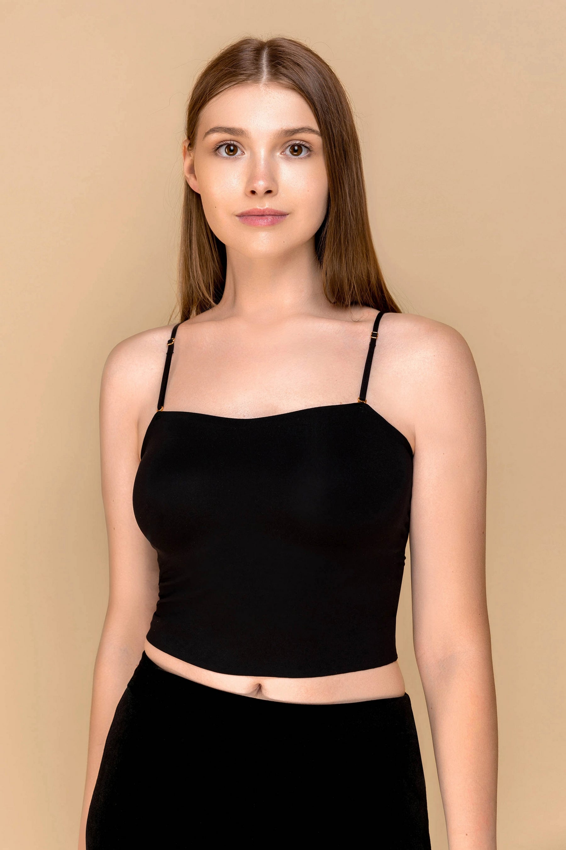 Бесшовный топ 7071-077 01 black