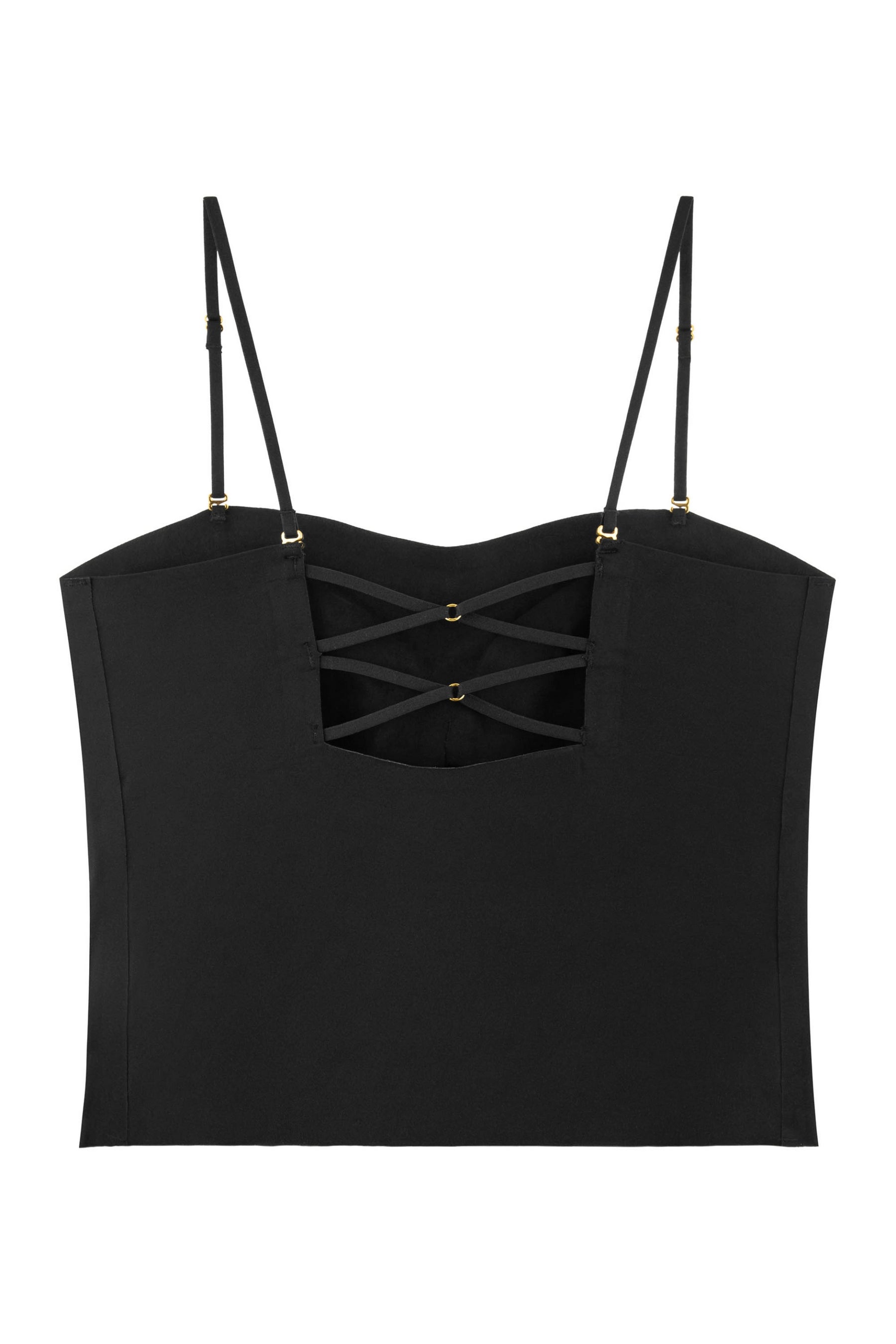 Бесшовный топ 7071-077 01 black