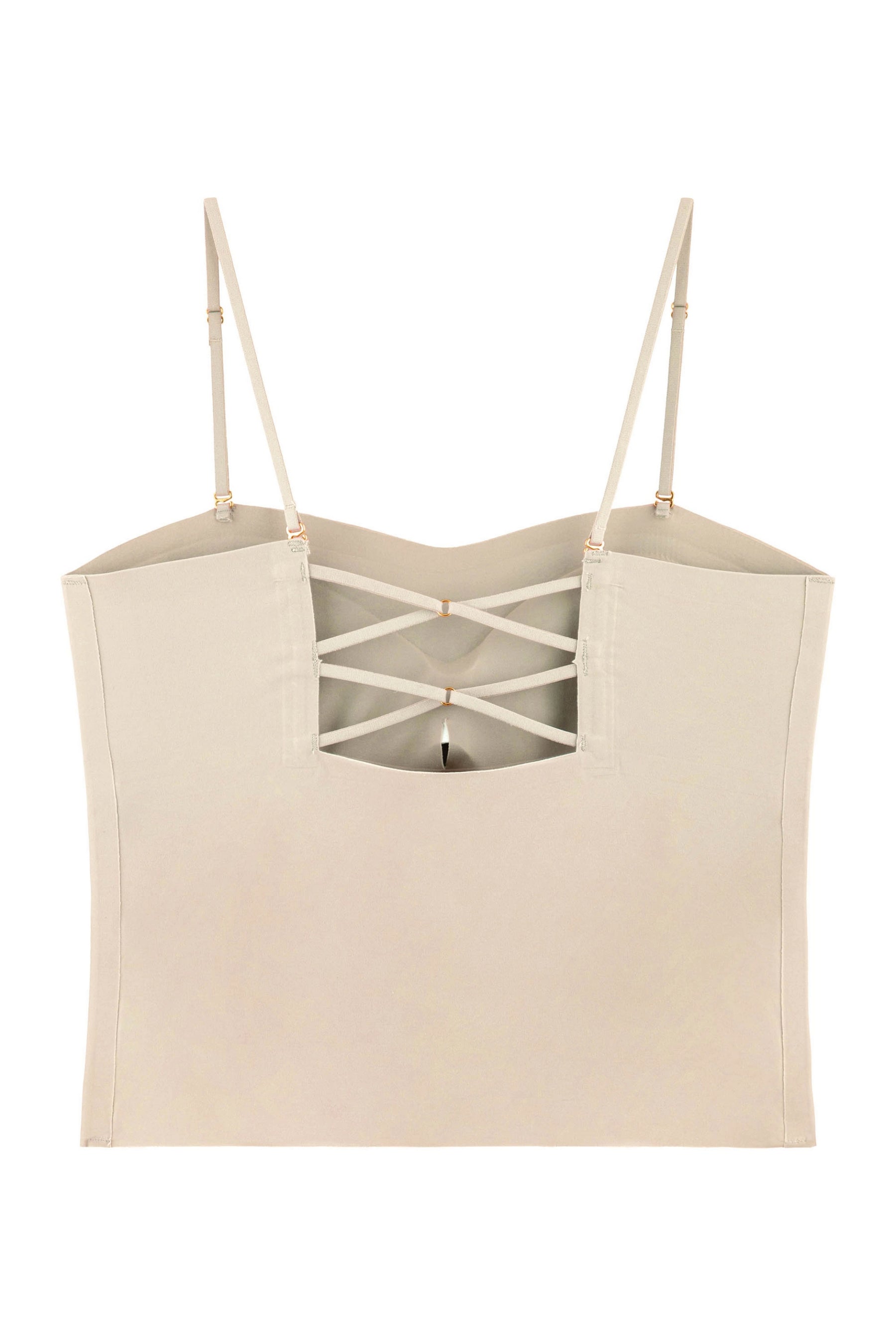 Бесшовный топ 7071-077 69 beige