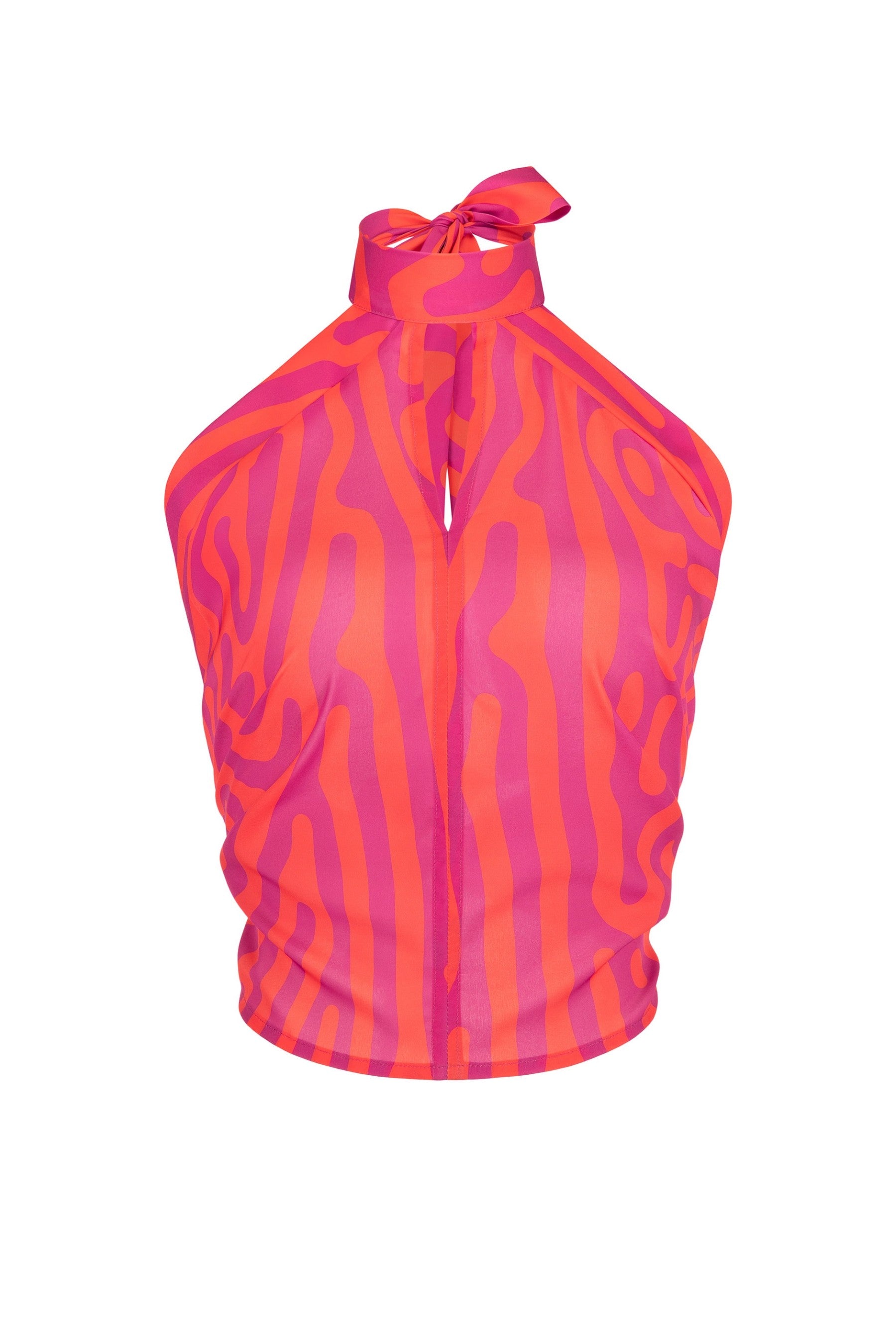 Пляжная майка-топ 950-721 324 fuchsia