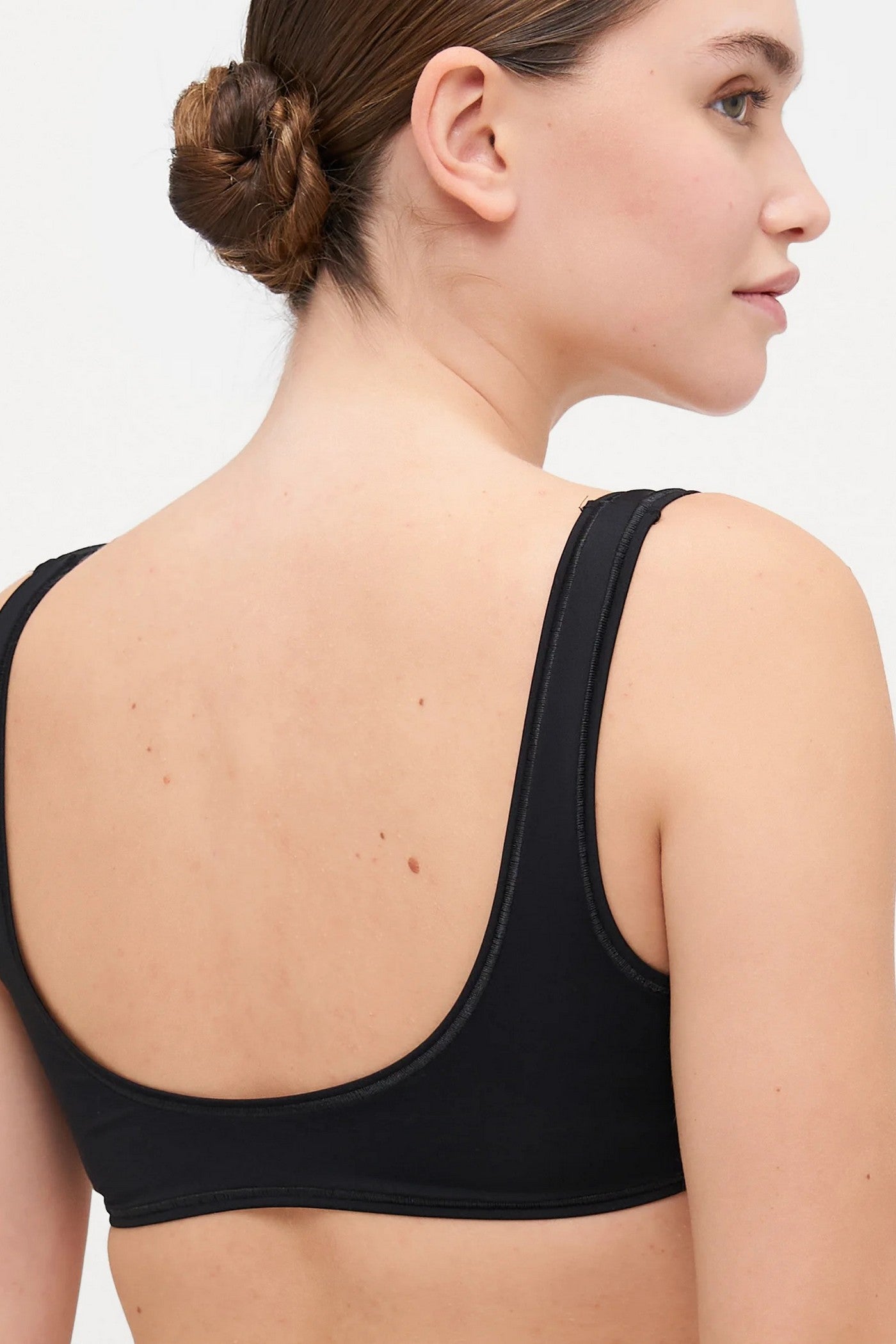 Купальний топ з логотипом 271523783 black Calvin Klein