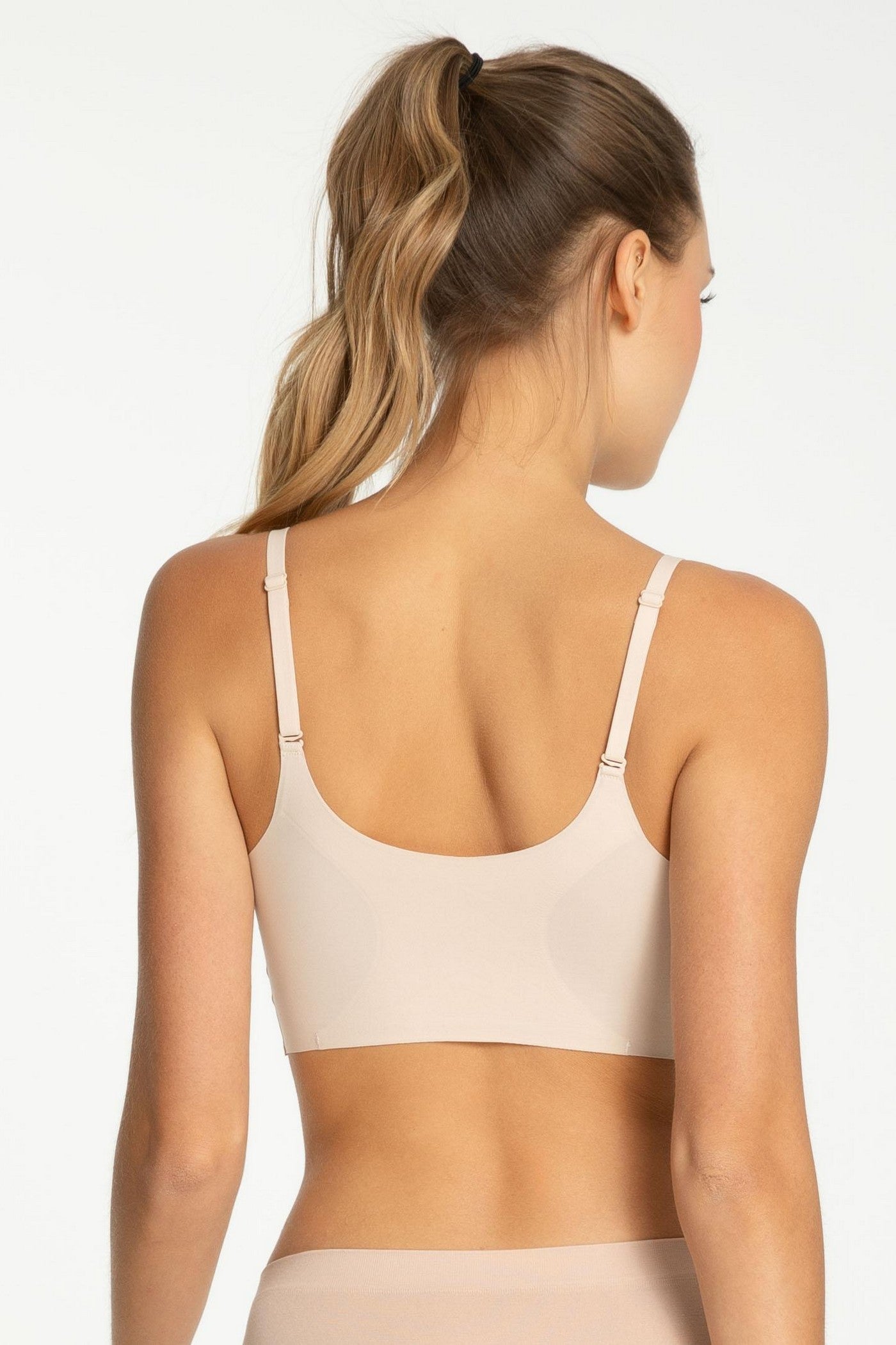 Безшовний бюстгальтер Simple bra top beige