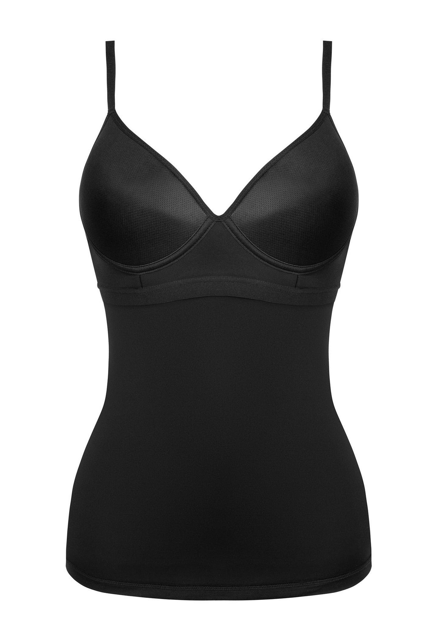 Майка с чашками Simple Cami Top Bra black