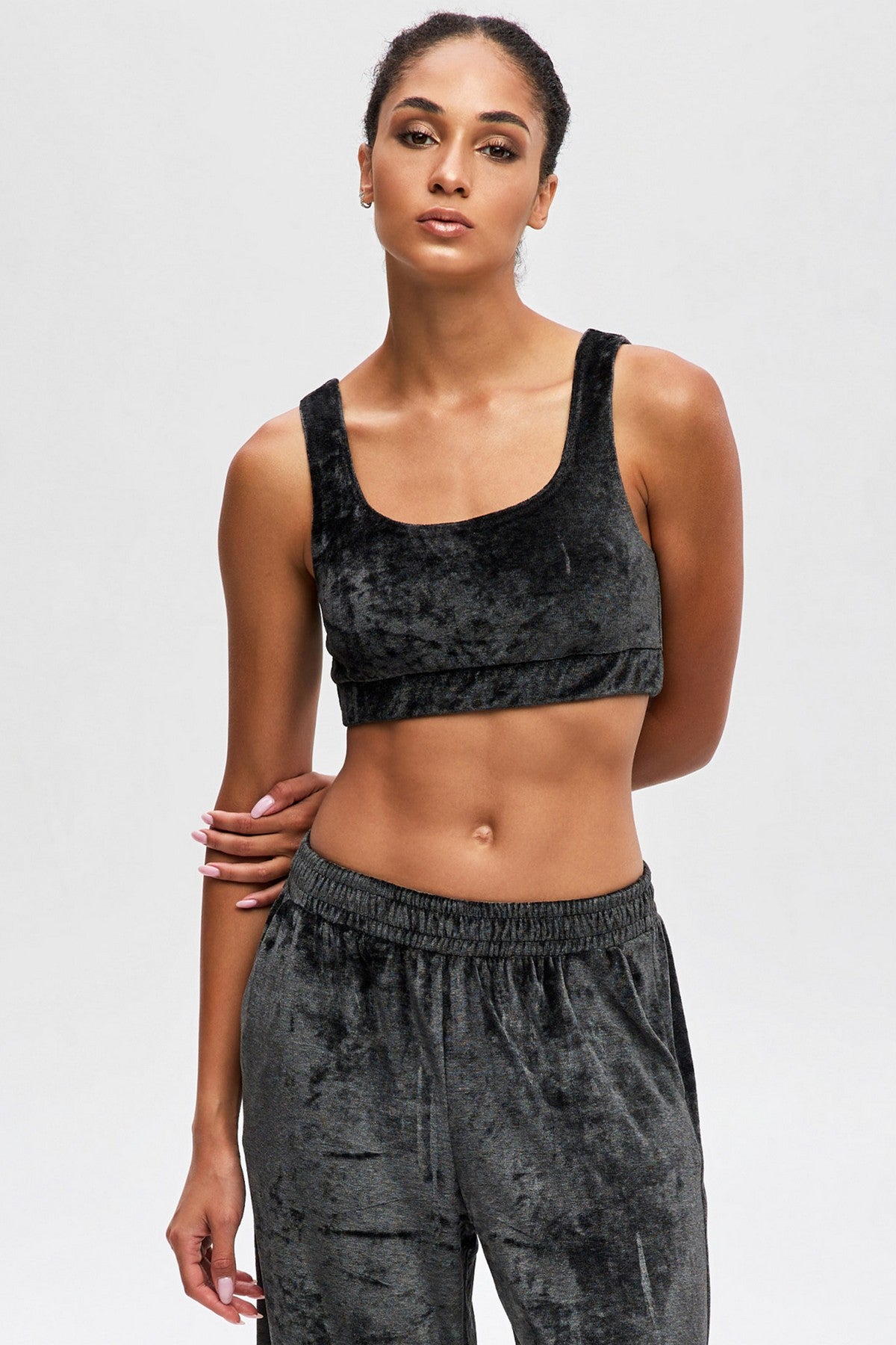 Велюровый топ 1902/50008