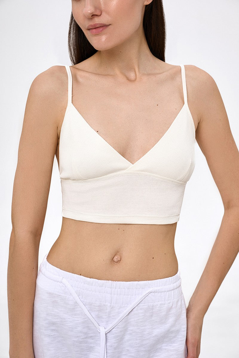 Топ в рубчик L041r Velia milk