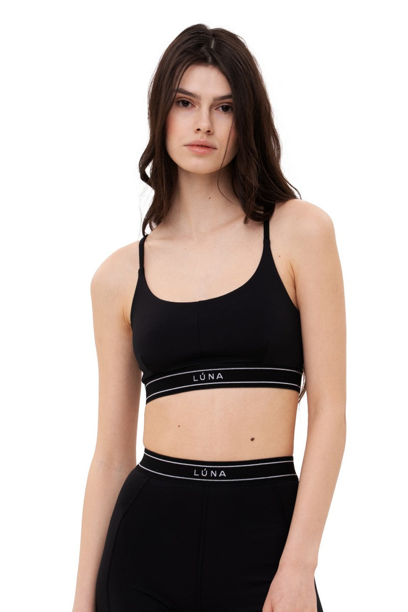 Спортивный топ LS022t Holly black