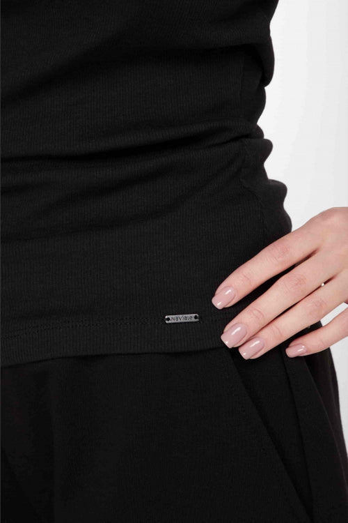 Топ у рубчик LH312-01 Nirvana black