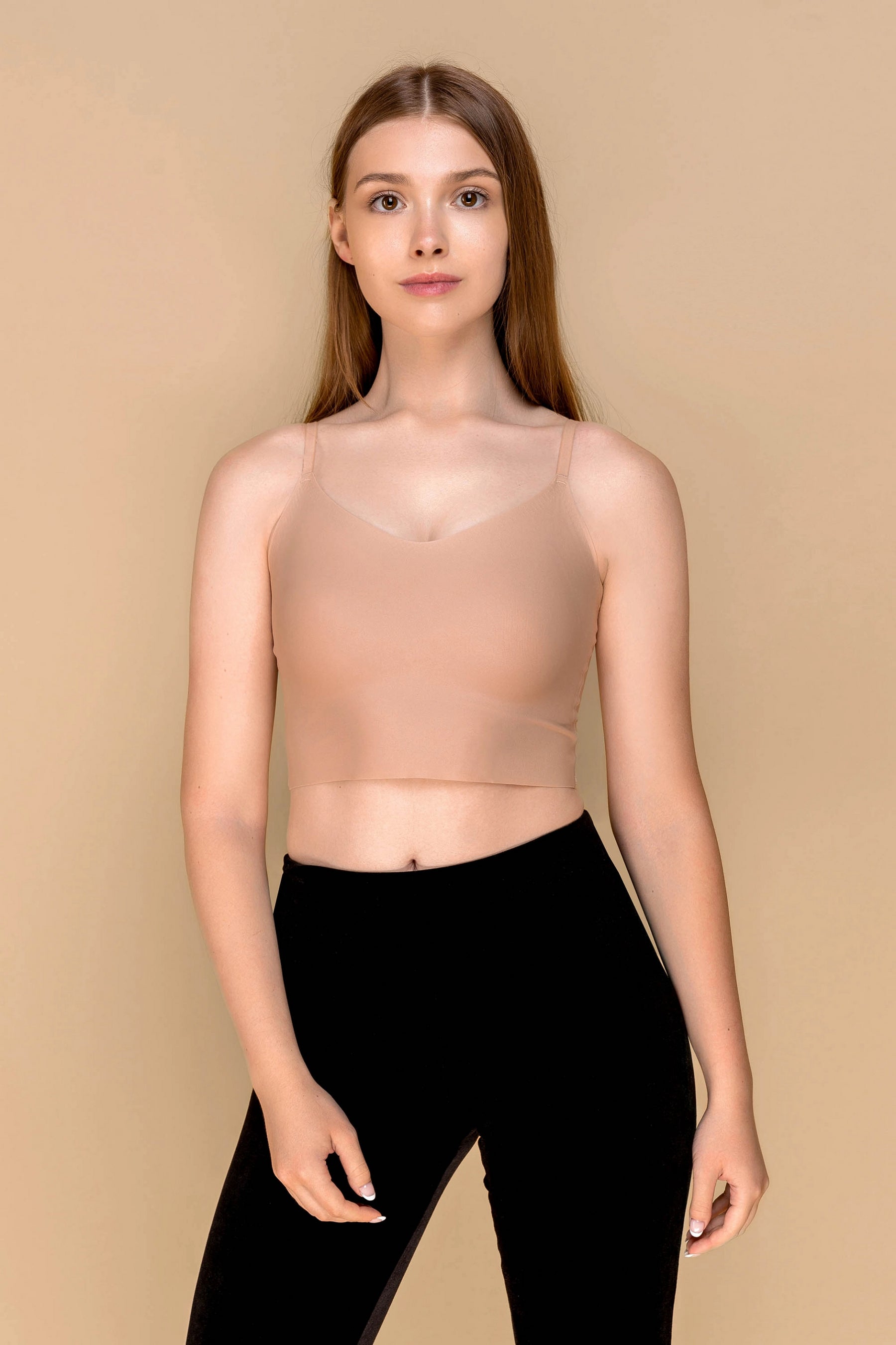 Бесшовный топ 877-077 04 beige