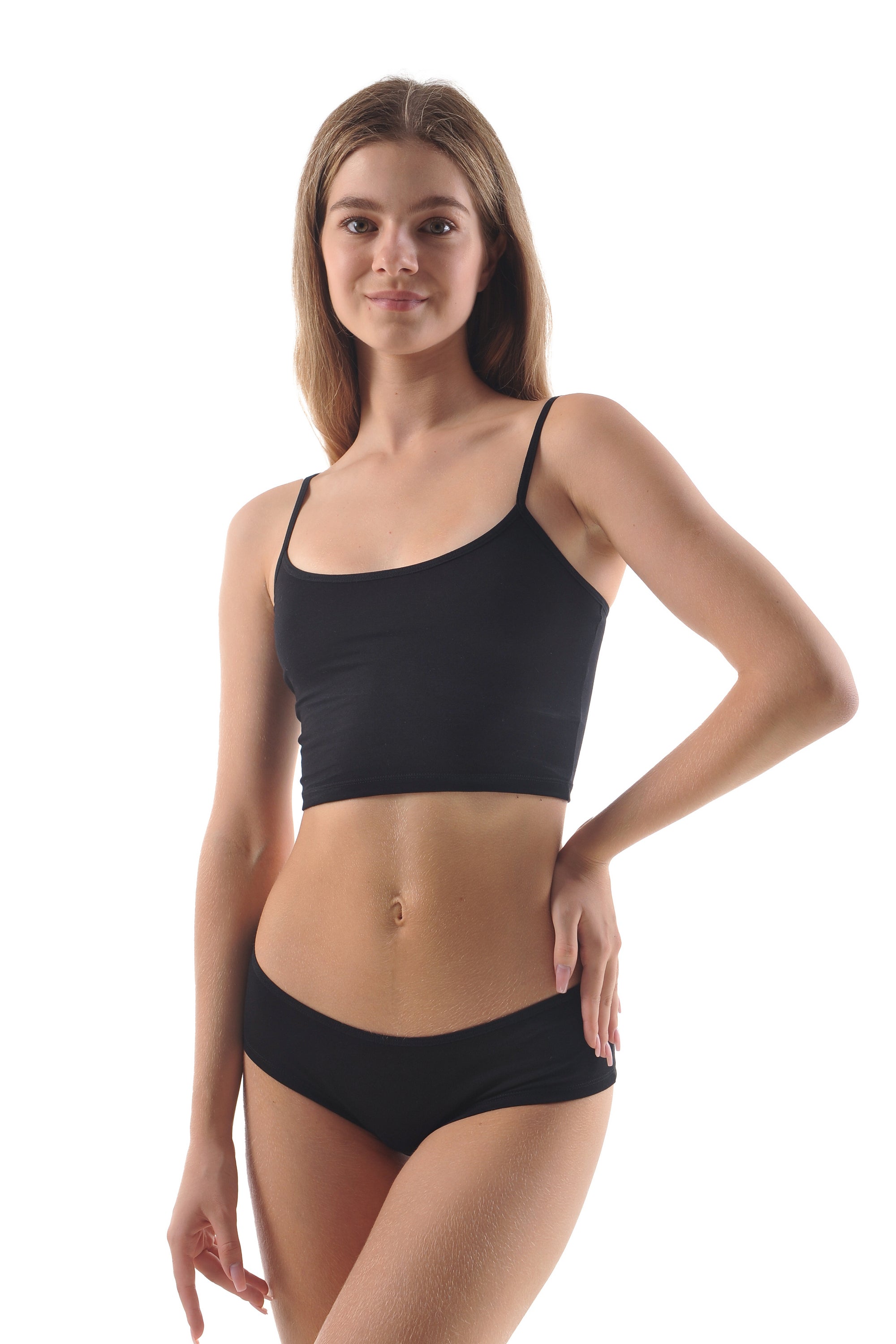 Бавовняний топ 821 black