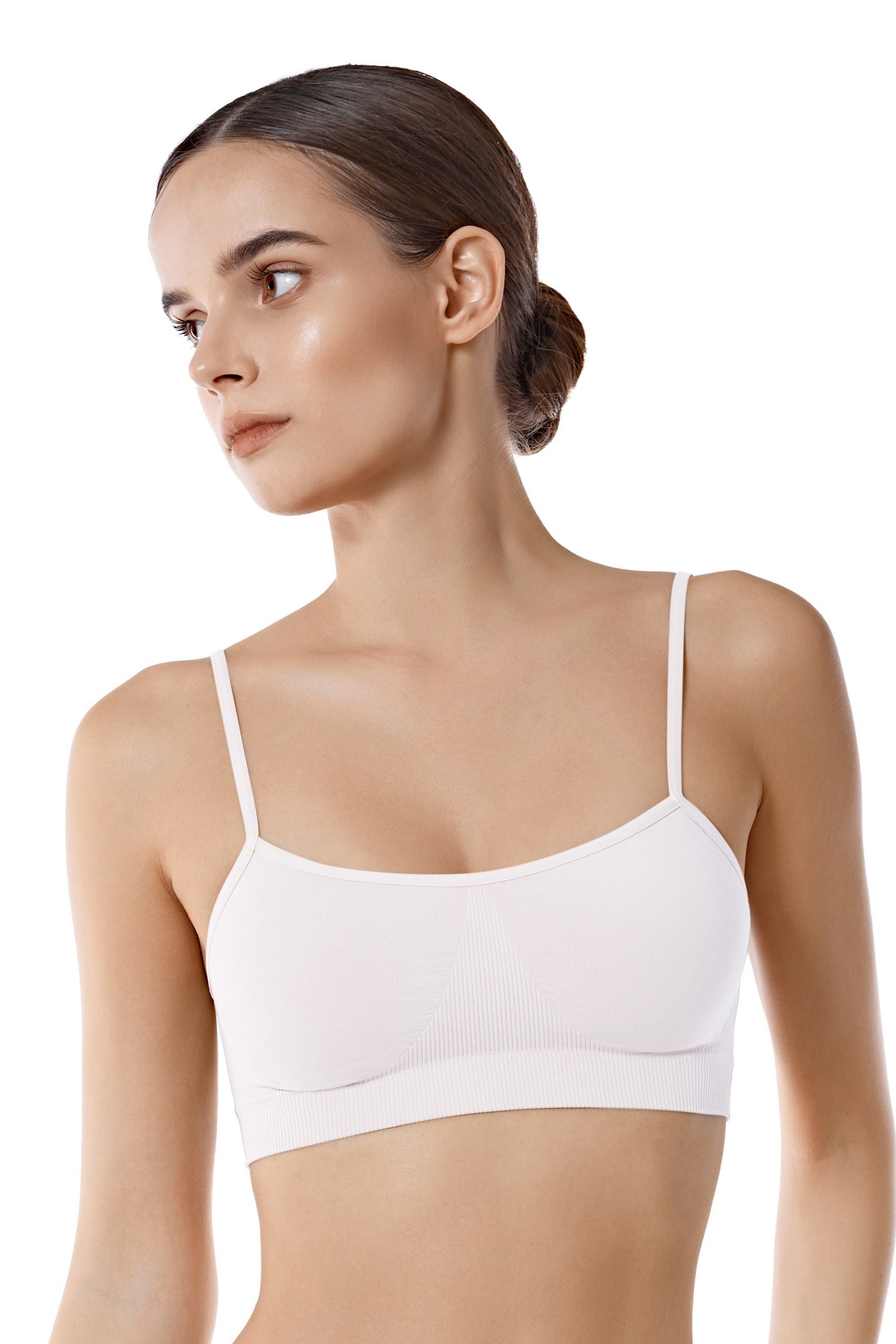 Бра-топ из микрофибры Cami Top white