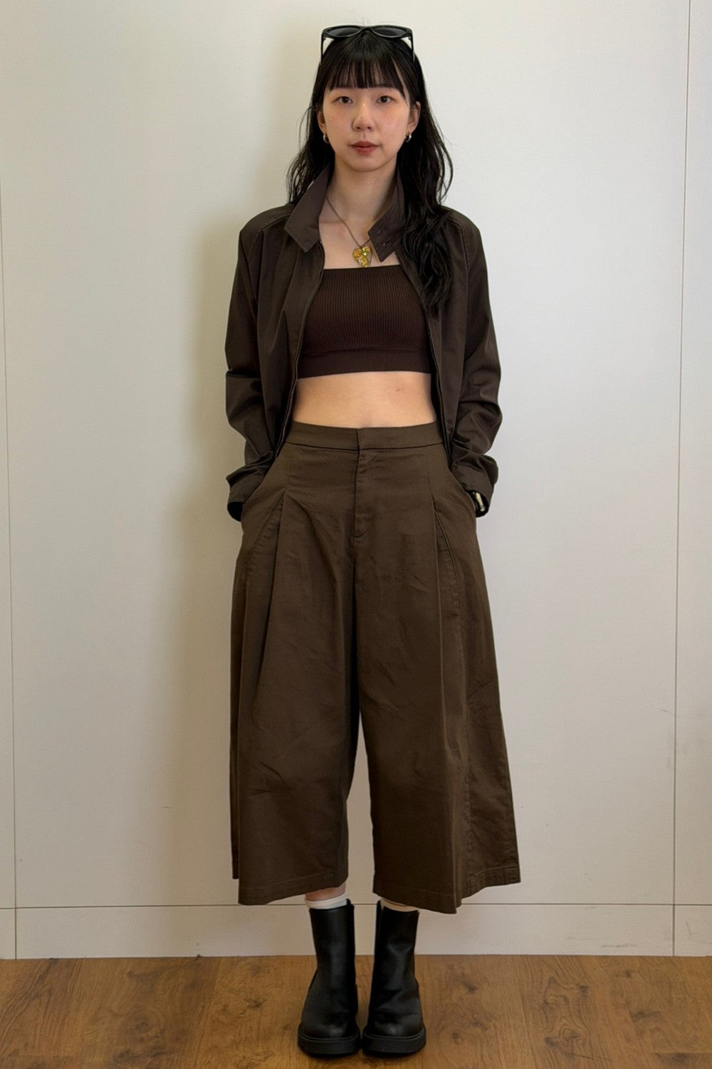 Топ з чашками 867330228 brown Uniqlo
