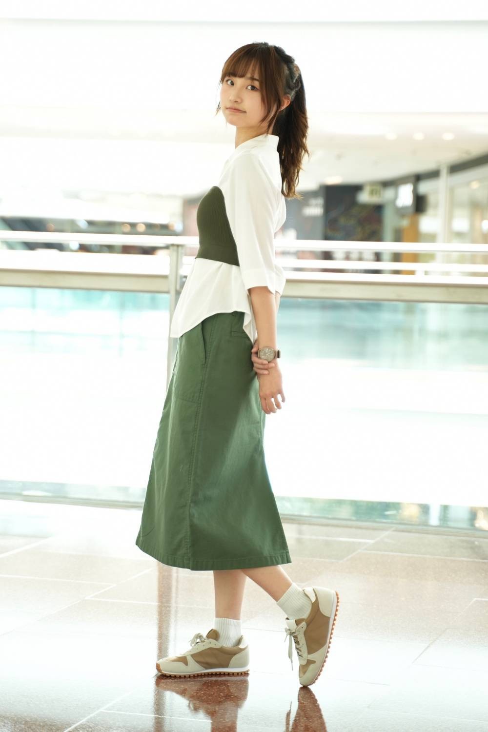 Топ з чашками 894697283 green Uniqlo