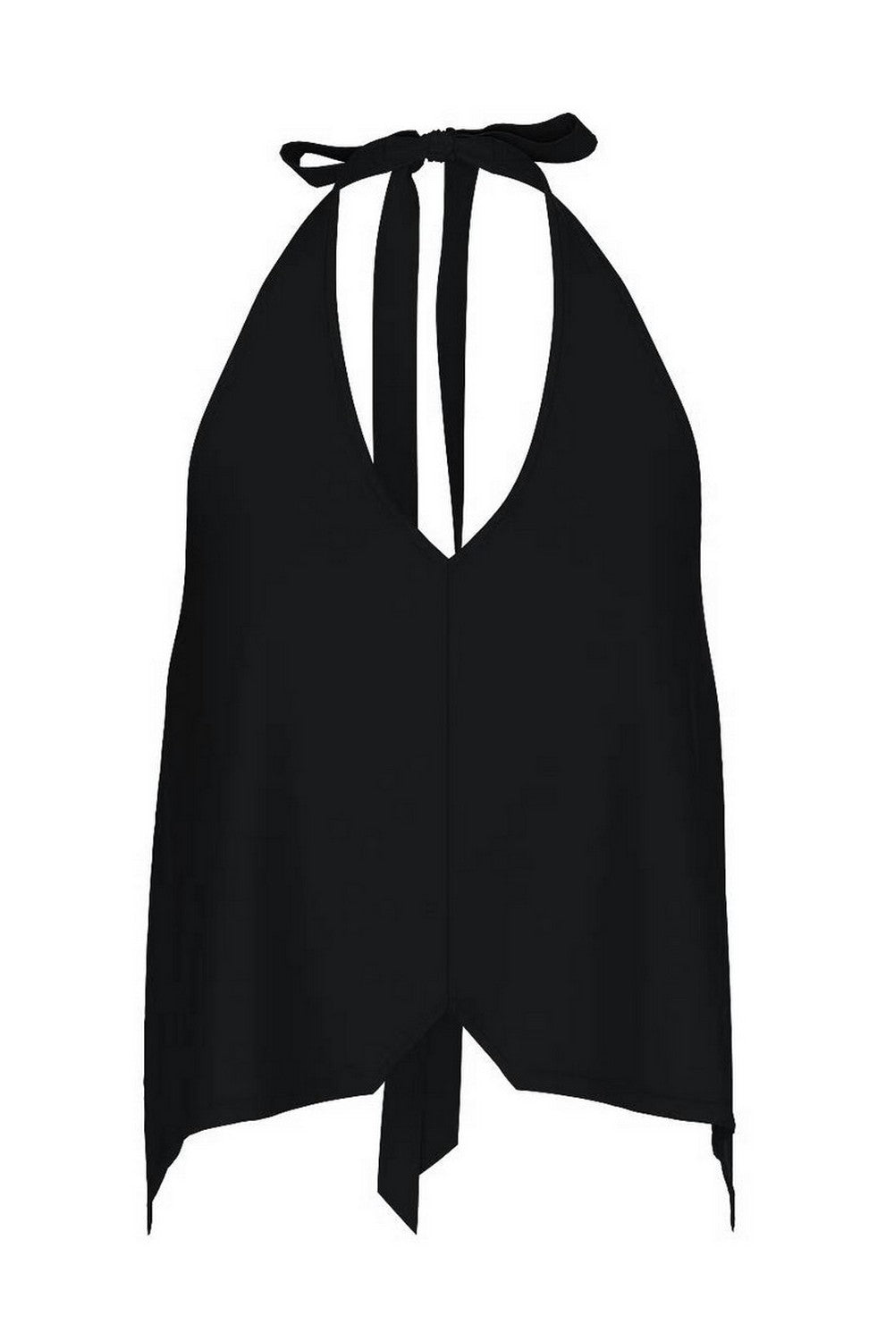 Пляжный топ-халтер 20548743 black