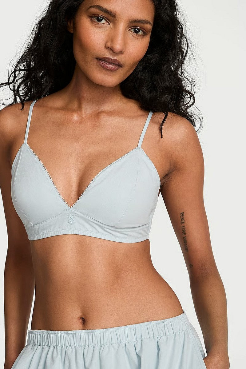 Бавовняний топ 23551372 blue Victoria`s Secret