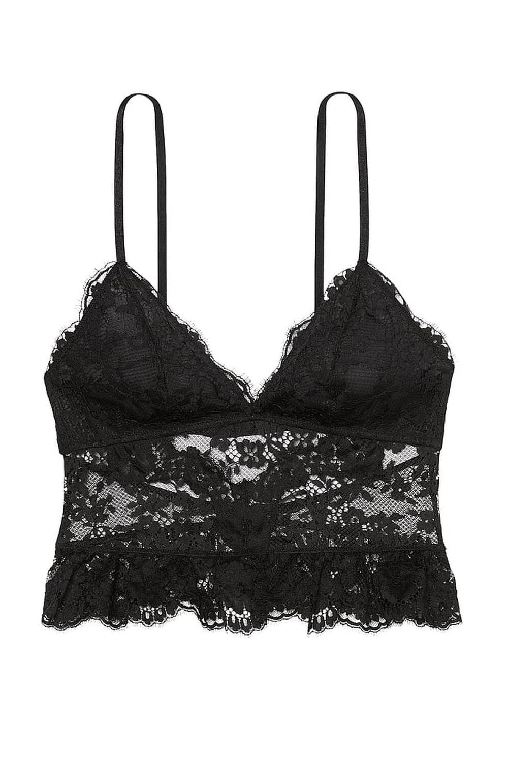 Мереживний топ 558227004 Black Victoria`s Secret