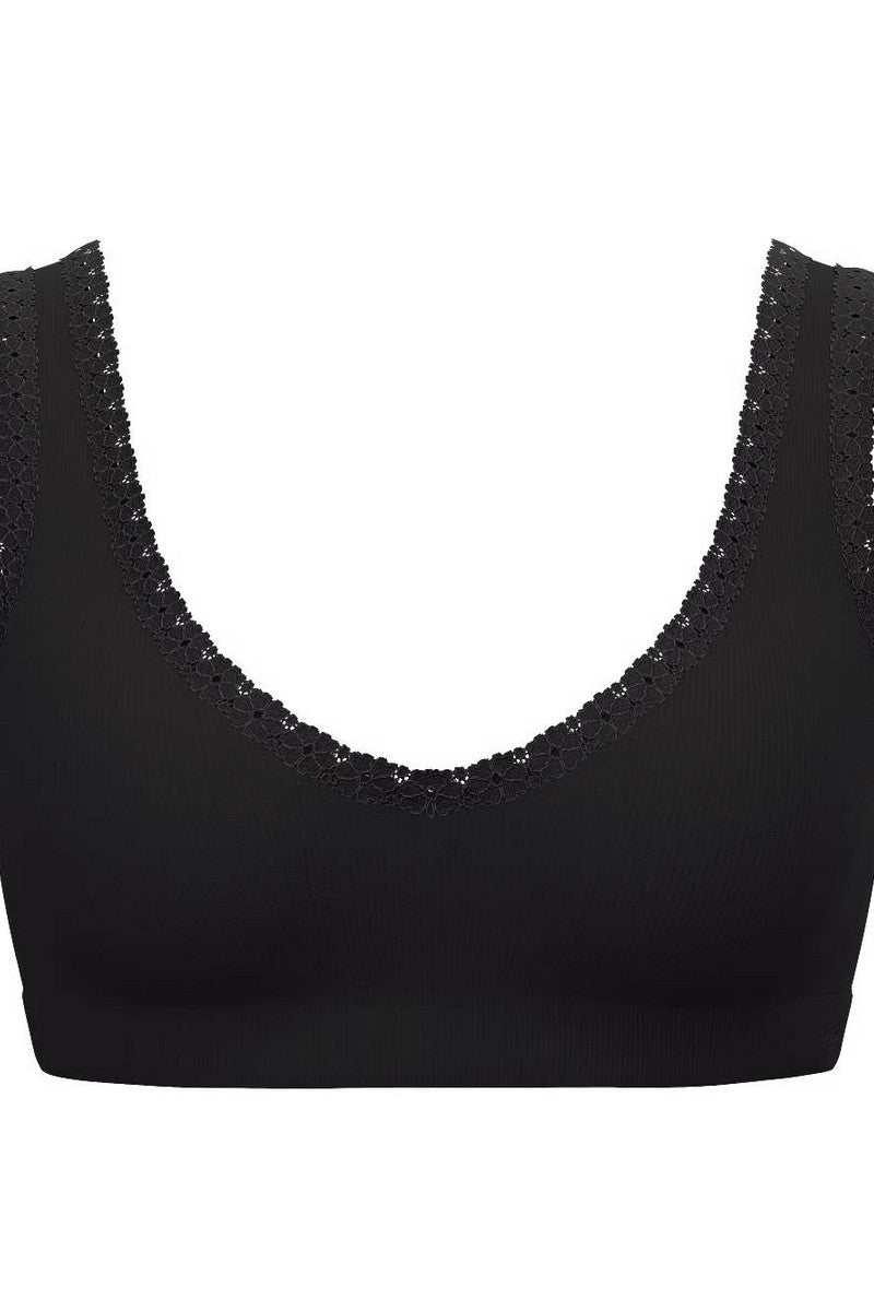 Бра-топ в рубчик 824885643 black