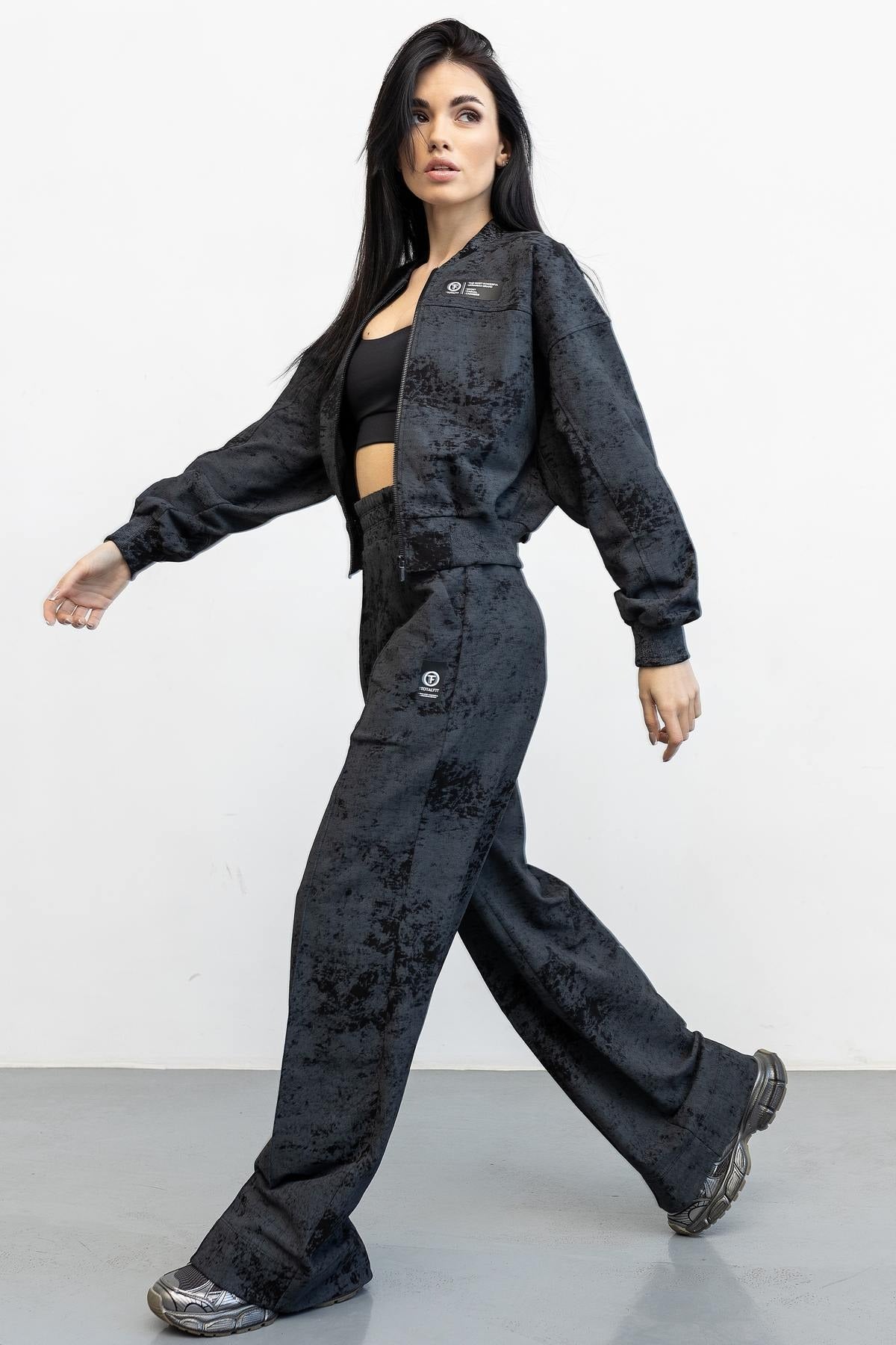 Бавовняний костюм на блискавці A4+E2-LDP158