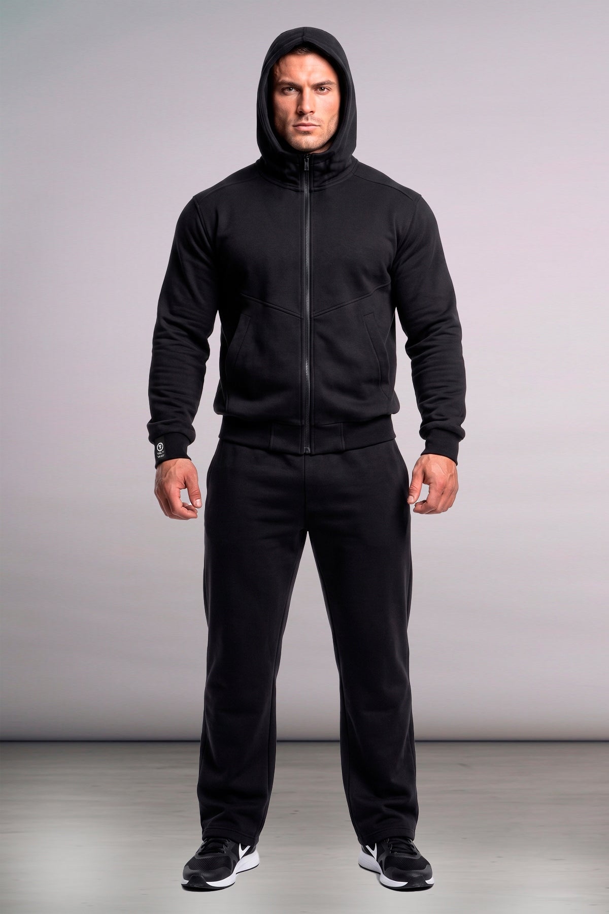 Чоловіча кофта на блискавці AM6-LD10 Totalfit