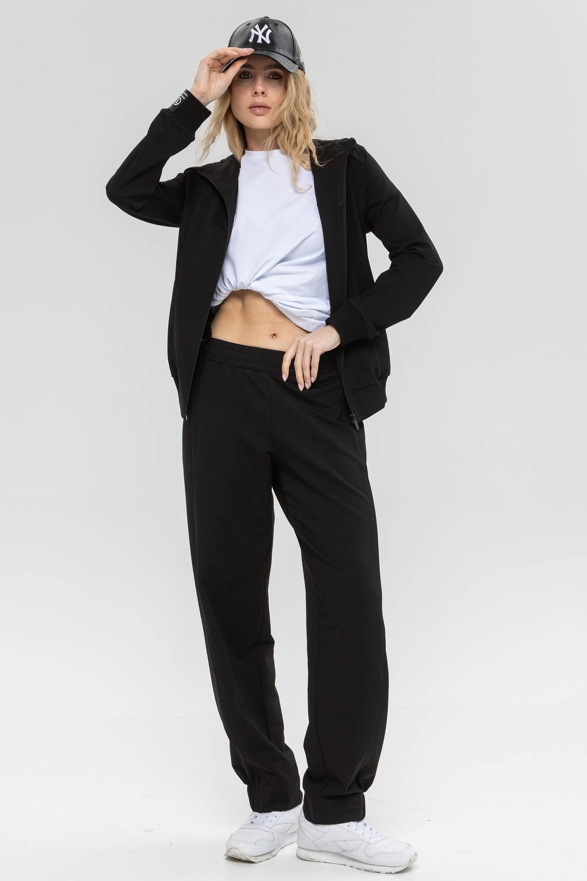 Хлопковый костюм на молнии Baggy A10+E16-LD10