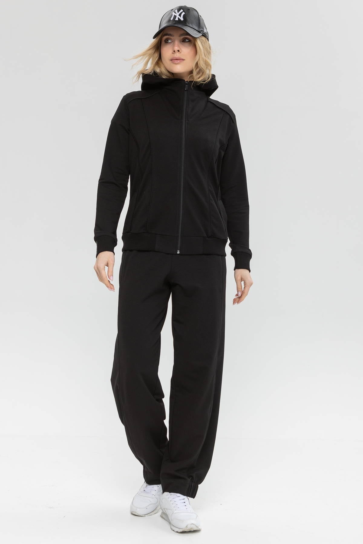 Хлопковый костюм на молнии Baggy A10+E16-LD10