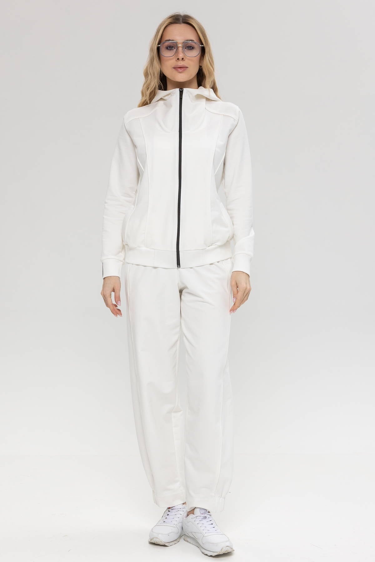 Хлопковый костюм на молнии Baggy A10+E16-LD11