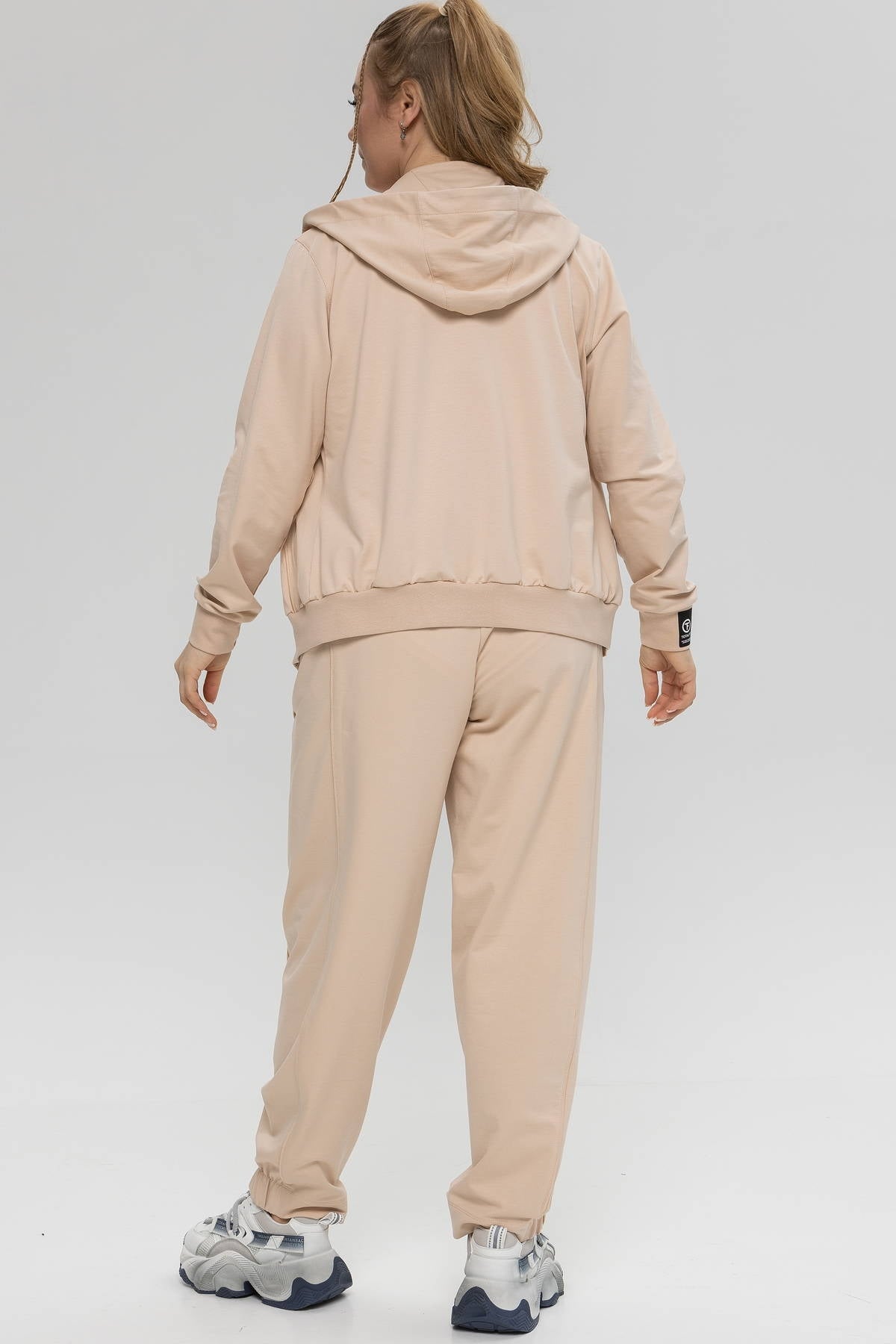 Хлопковый костюм на молнии Baggy A10+E16-LD321