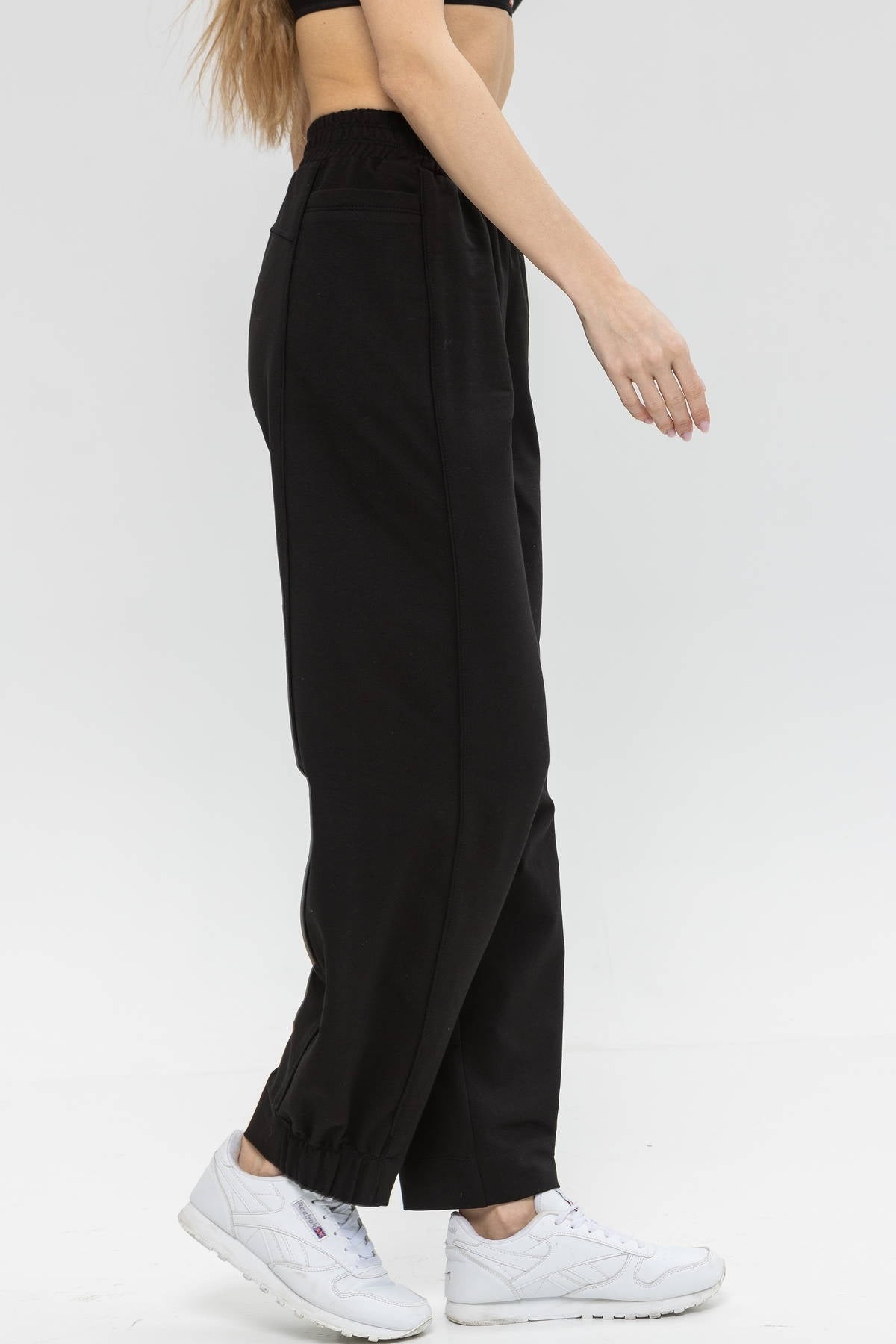 Хлопковые брюки с карманами Baggy E16-LD10